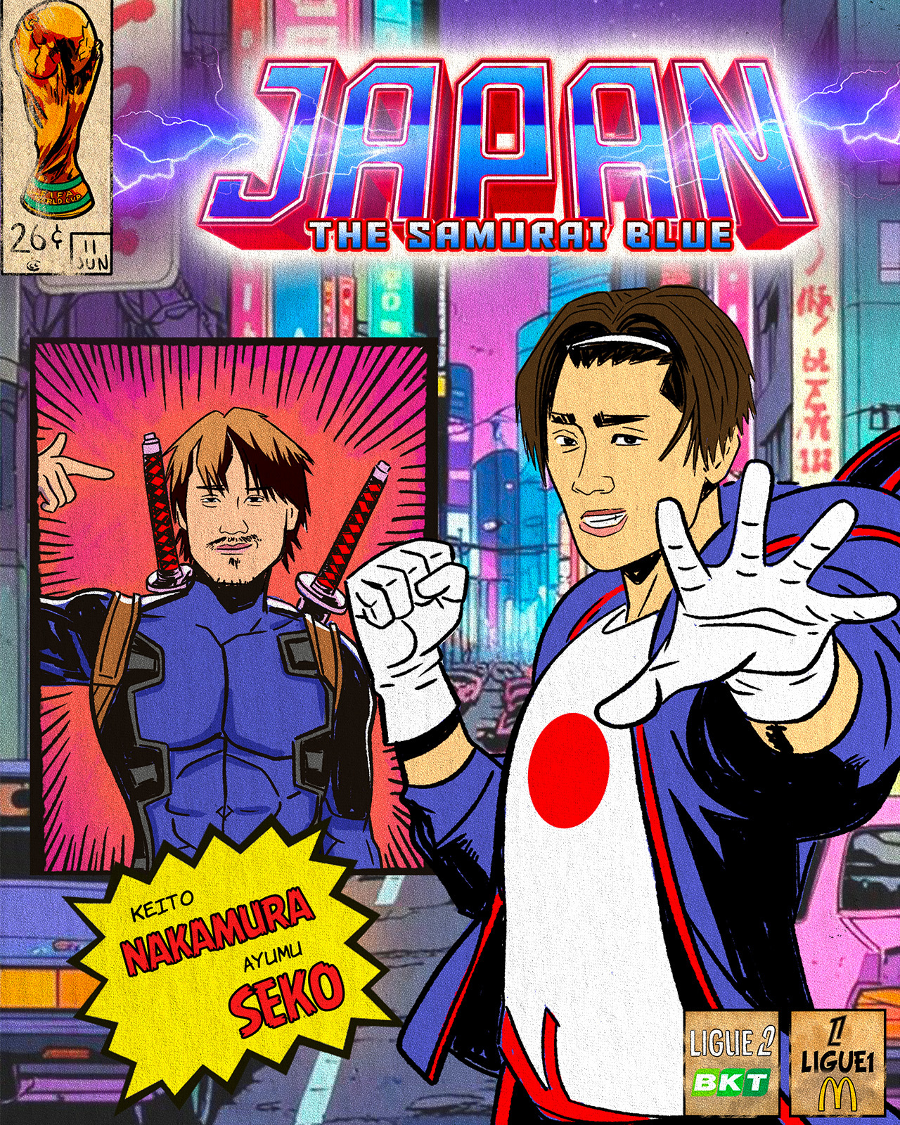 🇯🇵 “蓝武士”法甲法甲联赛