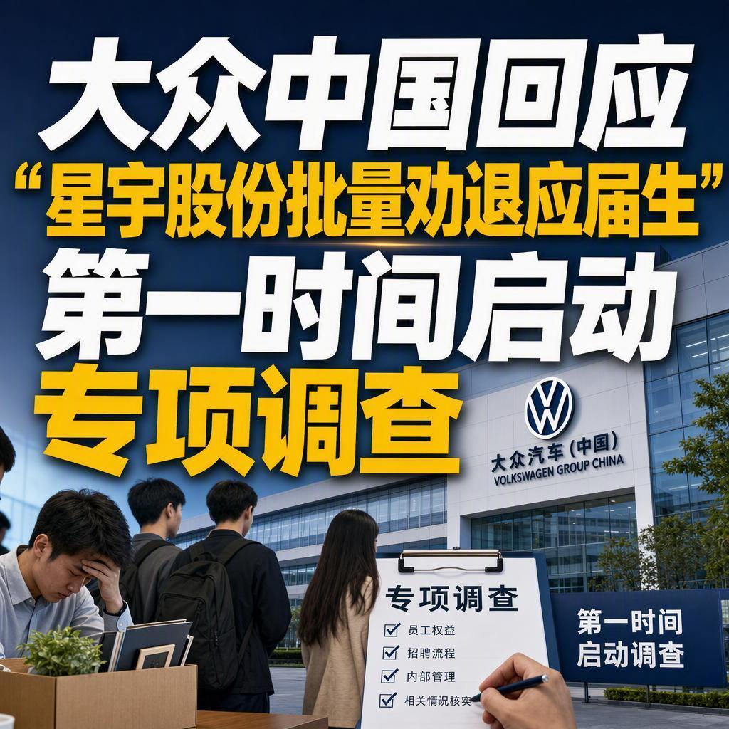 大众突然对一家供应商动手了，被查的是给它供货的车灯厂星宇股份。
起因是一场闹得沸