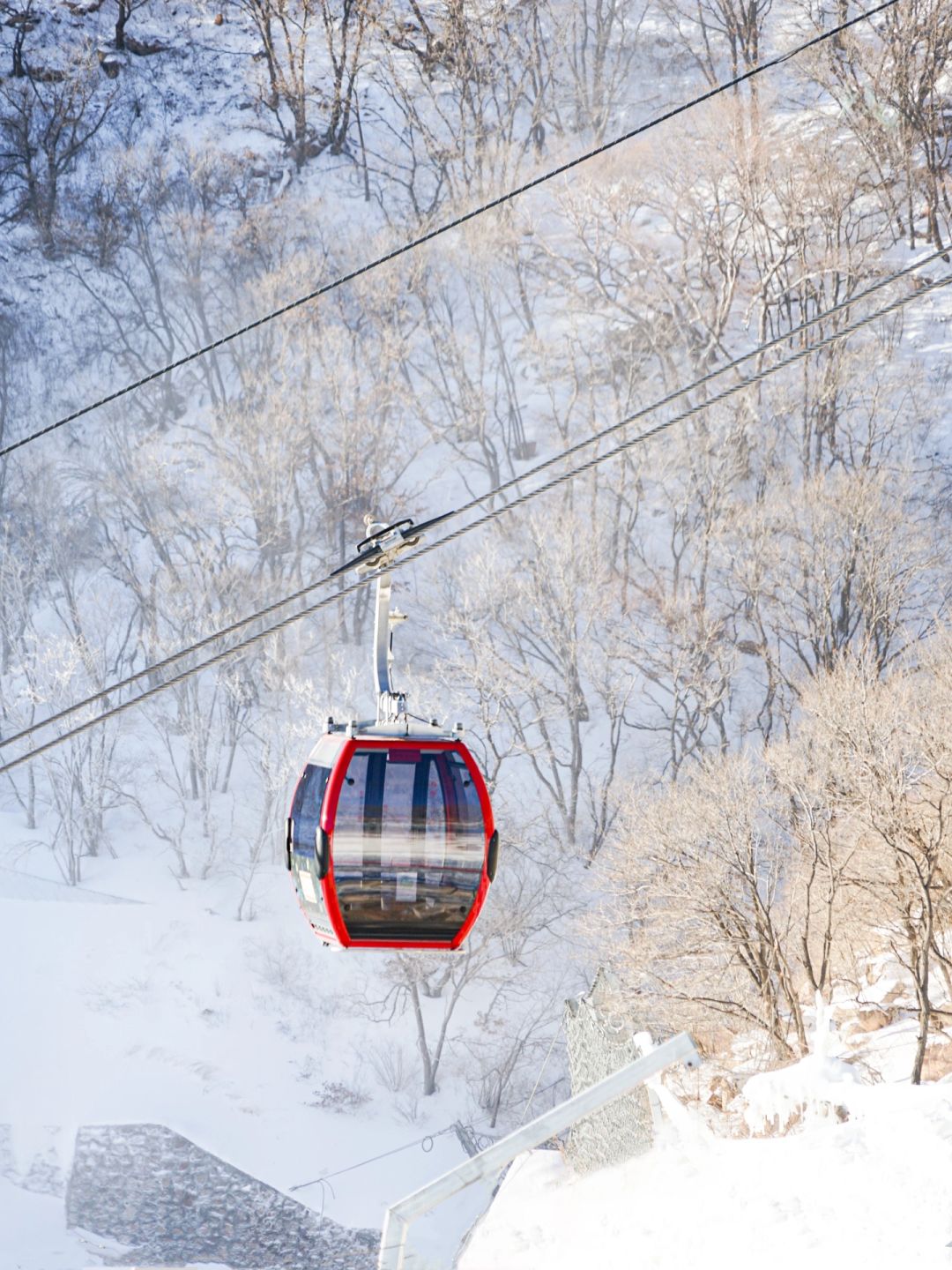 北京也有“雪乡”既视感高山滑雪场⛷️❗️
