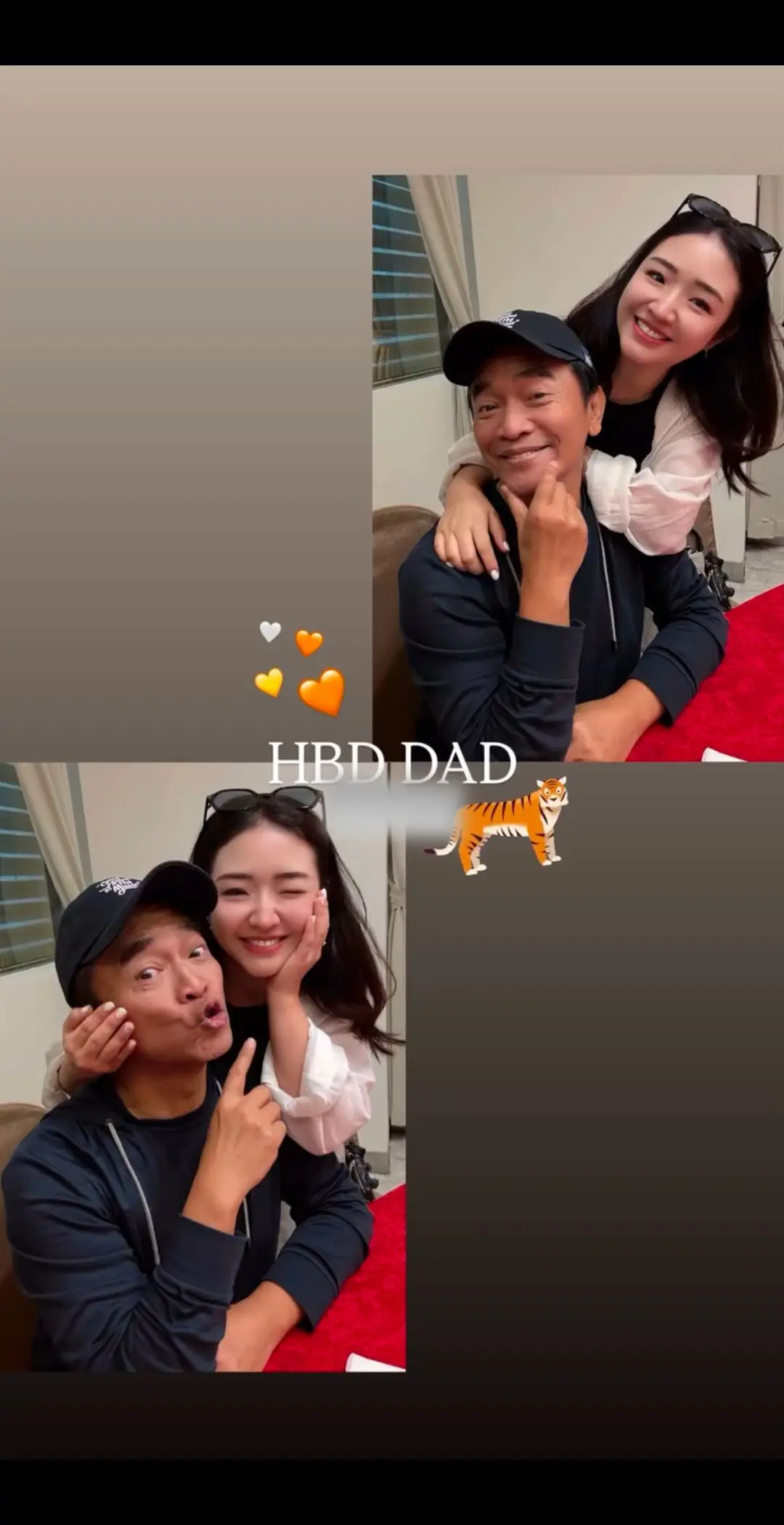 二女儿三女儿为吴宗宪庆生。