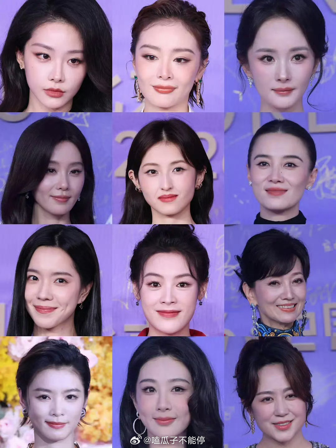 百花奖内场座位图百花奖男女艺人怼脸照🈶来看看大家状态咋样 