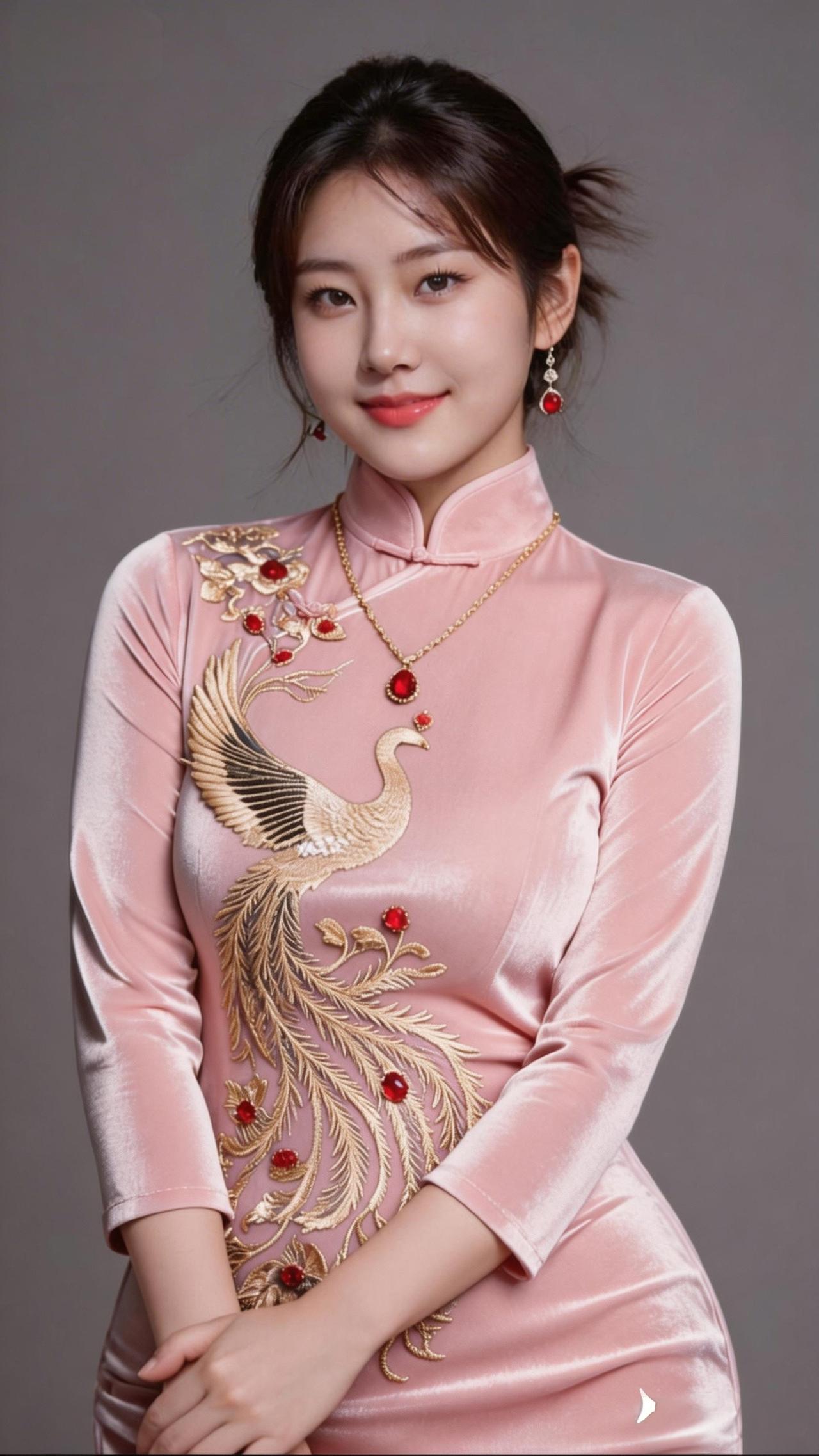 优雅旗袍，尽显东方韵味！🌸✨