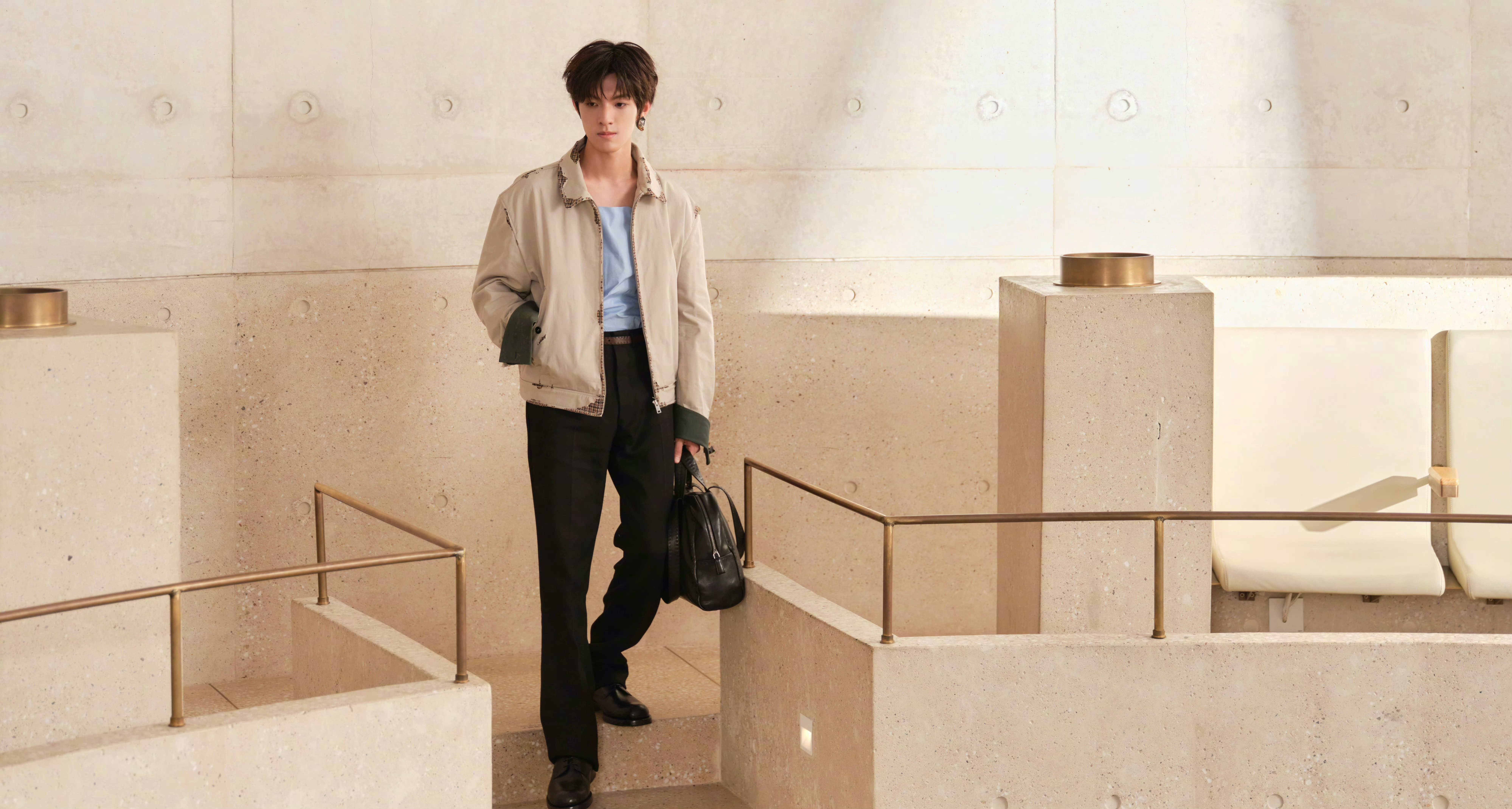 张泽禹｜PRADA品牌大使张泽禹出镜演绎PRADA 2026七夕广告大片～📸P