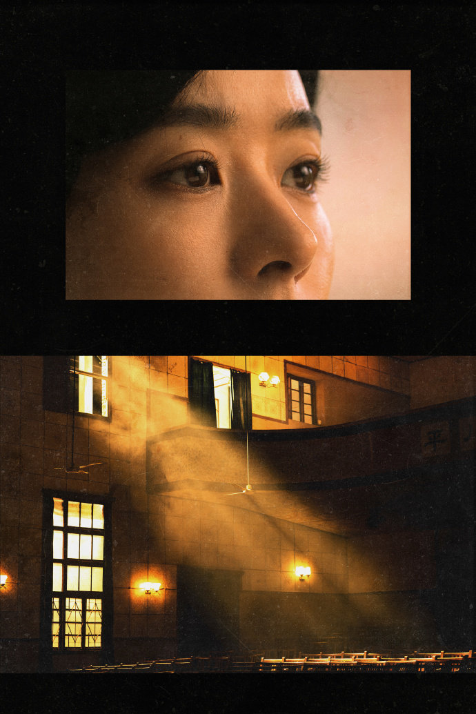赵丽颖李秋平眼神照   赵丽颖周一片场记录 赵丽颖周一片场记录，在片场昏黄的灯影