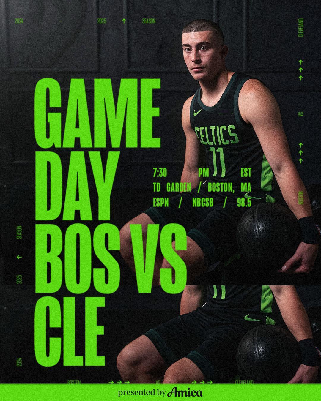 凯尔特人国度  GAME DAY ! LET‘S GO CELTICS ☘️ ?