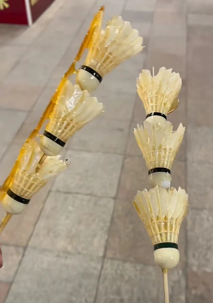 发给喜欢吃糖葫芦和爱打羽毛球的朋友[二哈] ​​​