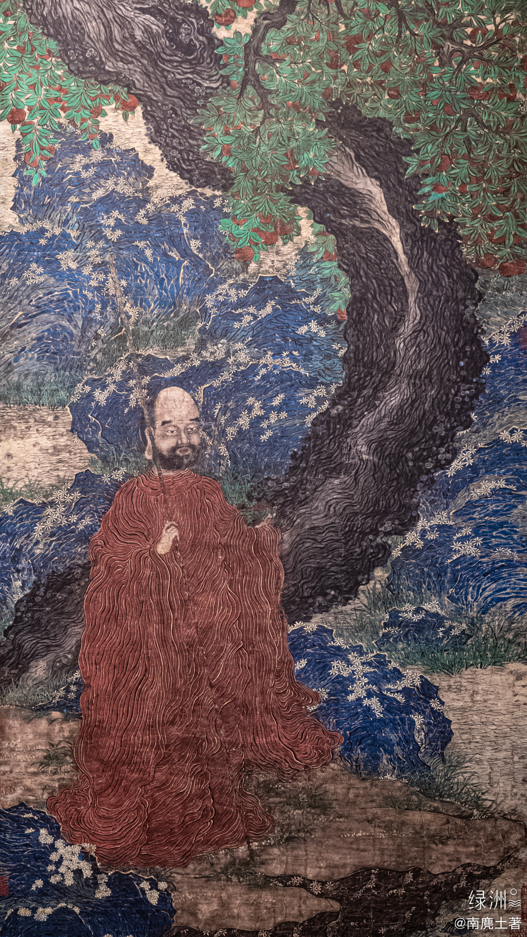 释迦出山 尉迟乙僧画，于阗人，今和田。#大美新疆#  