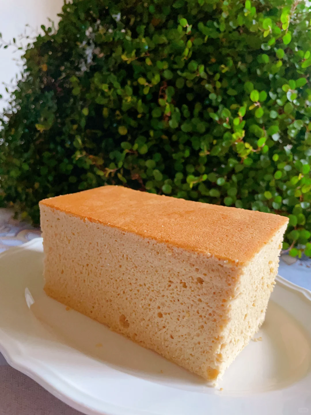 周五早餐素水饺，烤了茯苓酸奶蛋糕。
