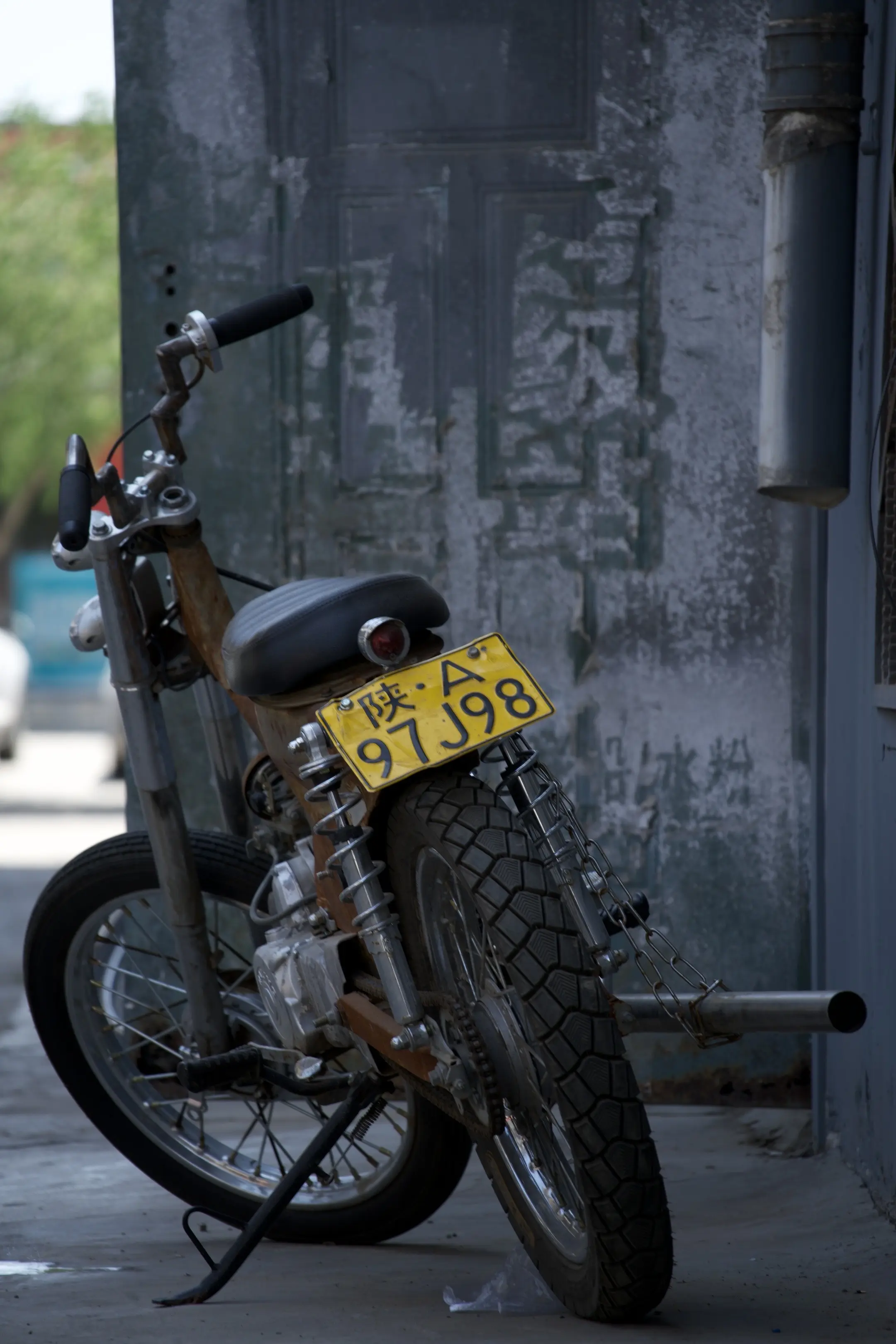 Vintage.摩托车  🌟出镜：jialing  📷摄影：son...