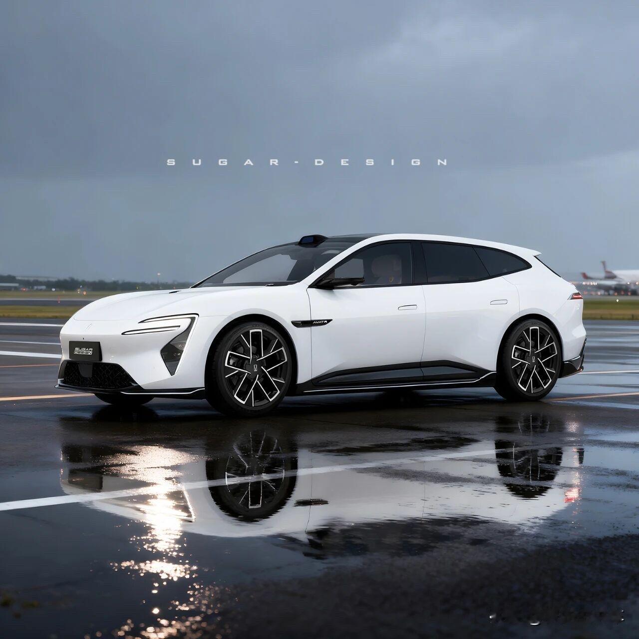 别折腾D柱就好！阿维塔06旅行车新车预览！