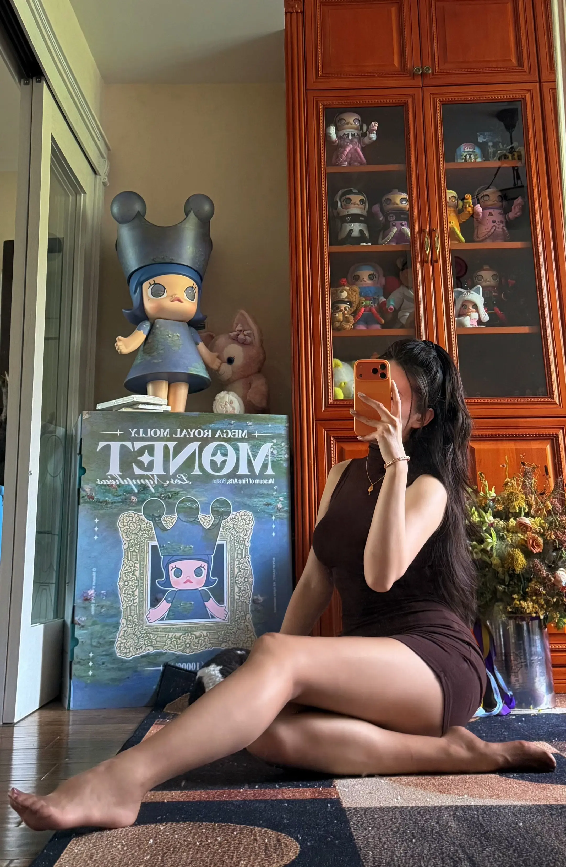 我喜欢摩卡色。