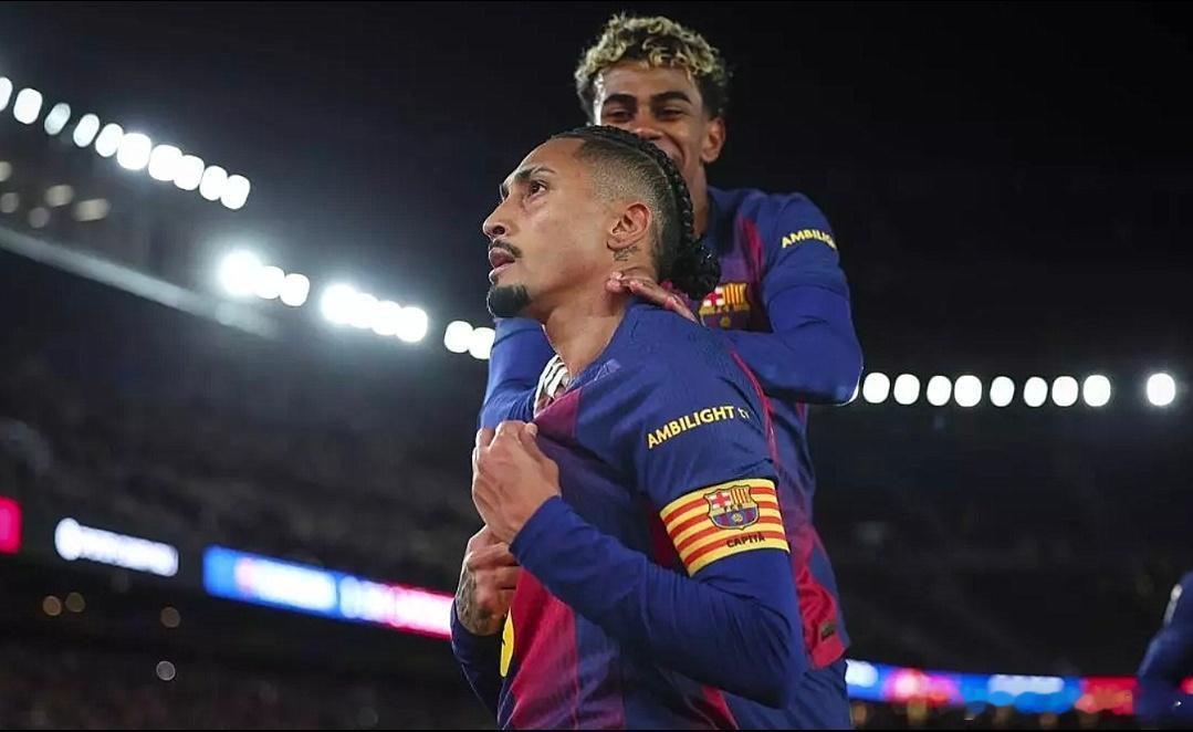 记者：拉菲尼亚与德科有口头协议，世界杯后可随时转会沙特联据西班牙记者哈维·坎波斯