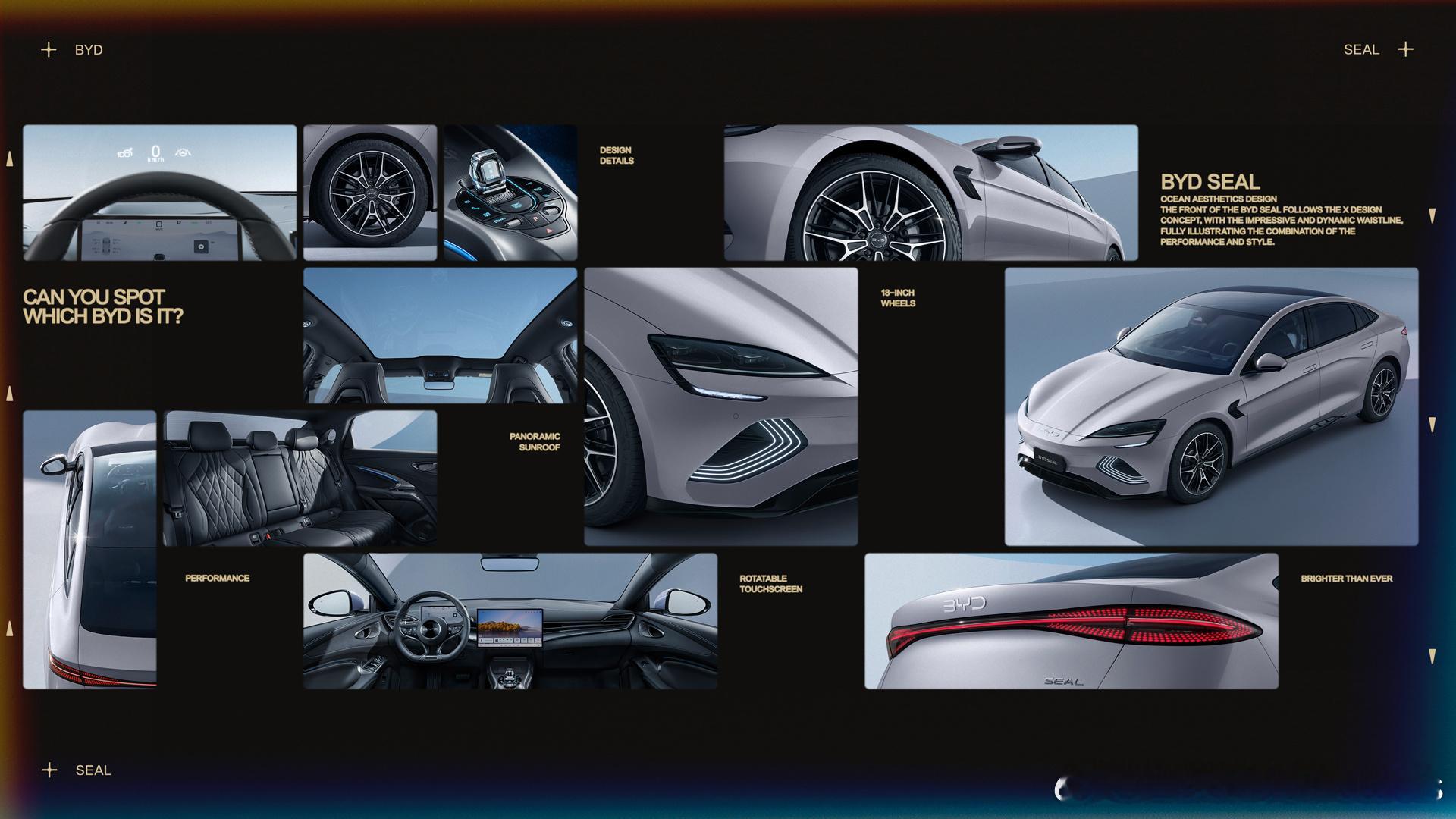 原来迪子也会做这种区块拼图海报啊为啥国内不多出几组这样的物料大v聊车