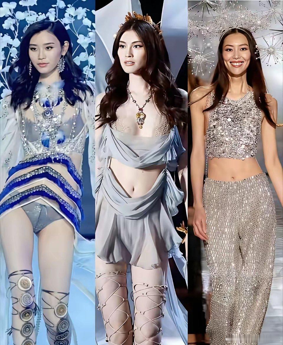 为什么超模普遍的长相一般，但身材真的好得没话说，尤其是中间的何穗又高瘦，白得发光