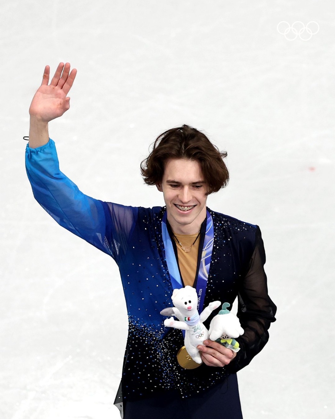 体育大赏米兰冬奥会 哈萨克斯坦获得首枚奥运会花样滑冰金牌。这是哈萨克斯坦自199