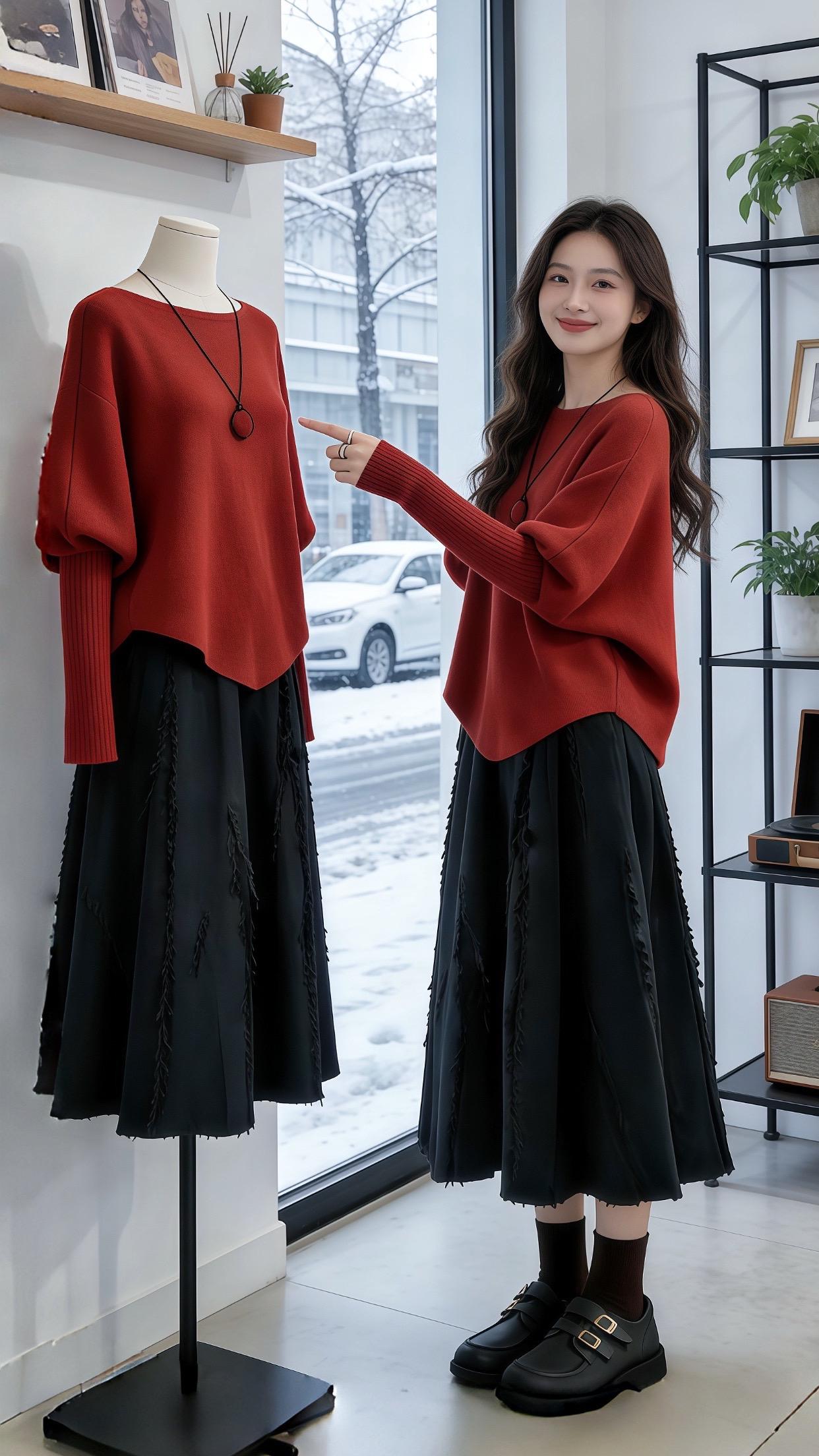 我已经想好过年怎么穿了 当我找到了适合的穿搭 开启我的2026穿搭第一...