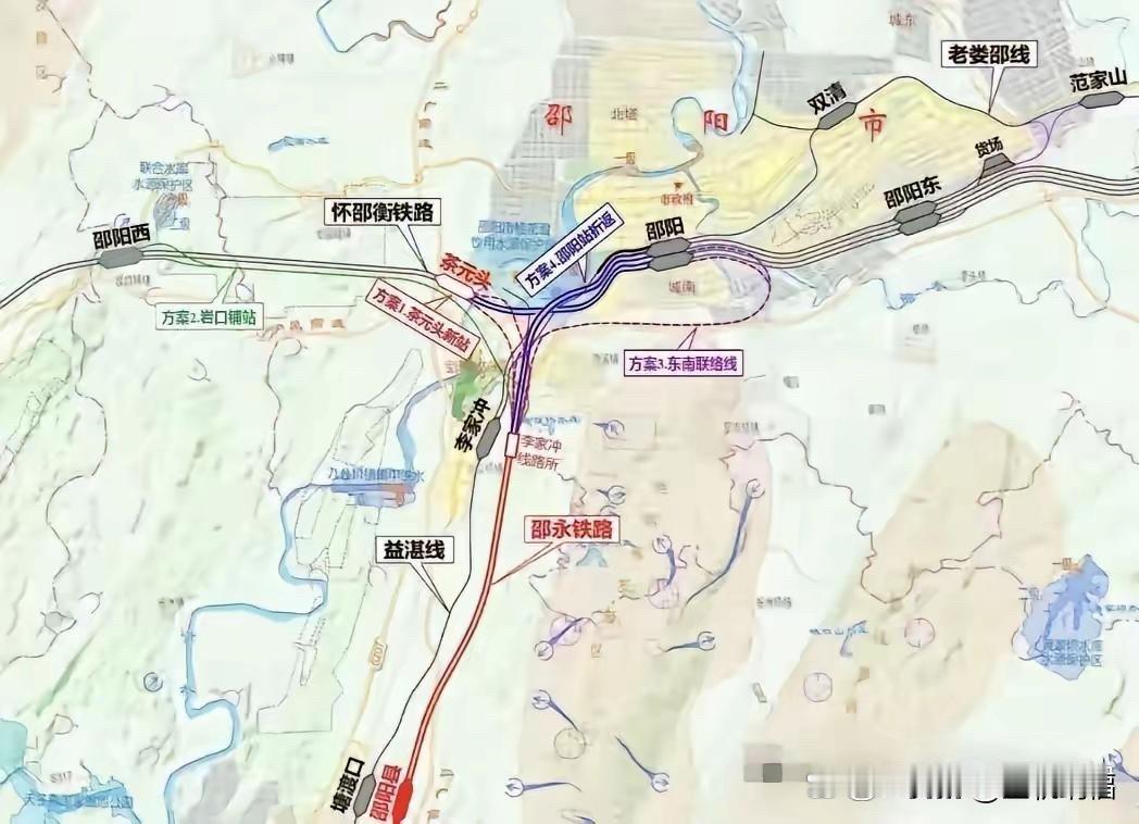 其实邵永高铁的西南联络线，对广西的用处不是很大。
邵永高铁联络线，方便广西从永州