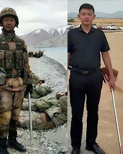 退伍了，立存此照！
       生命里有了当兵的历史，一辈子也不会后悔。
  