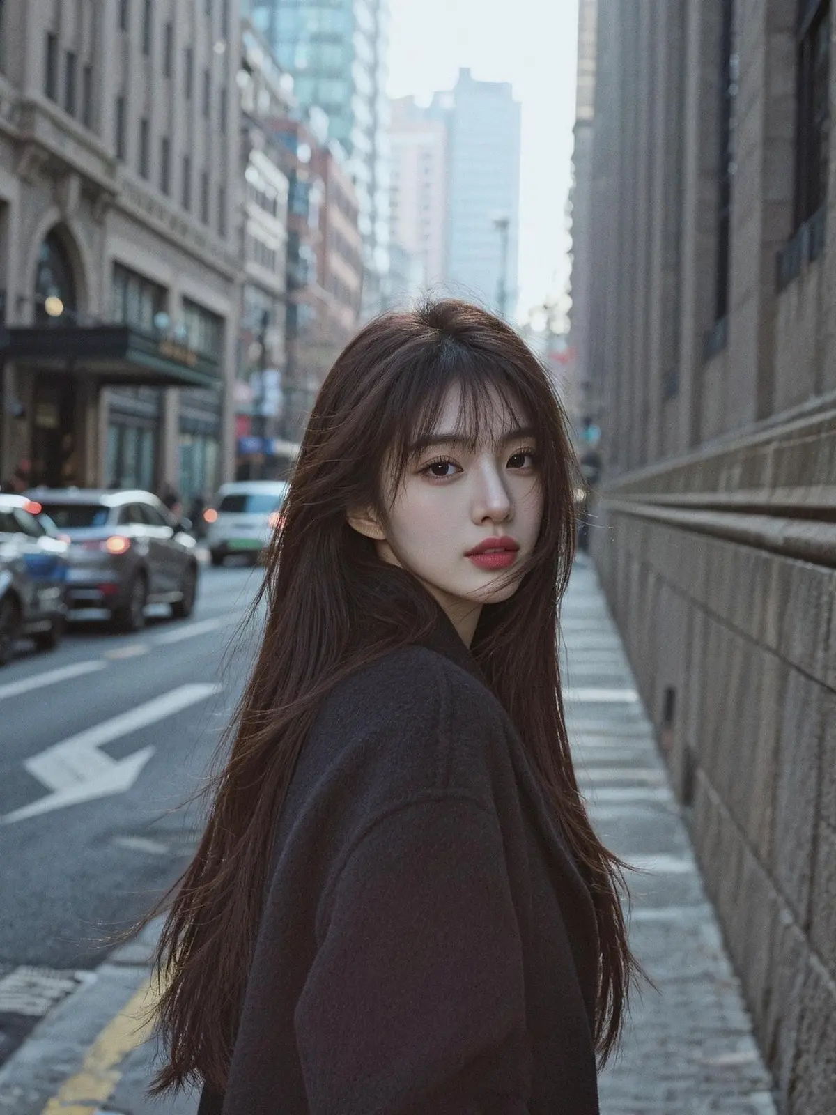 AI低饱和街拍 随变ai随便玩 ai创作 用ai创作打开春天 随便一拍都很夯