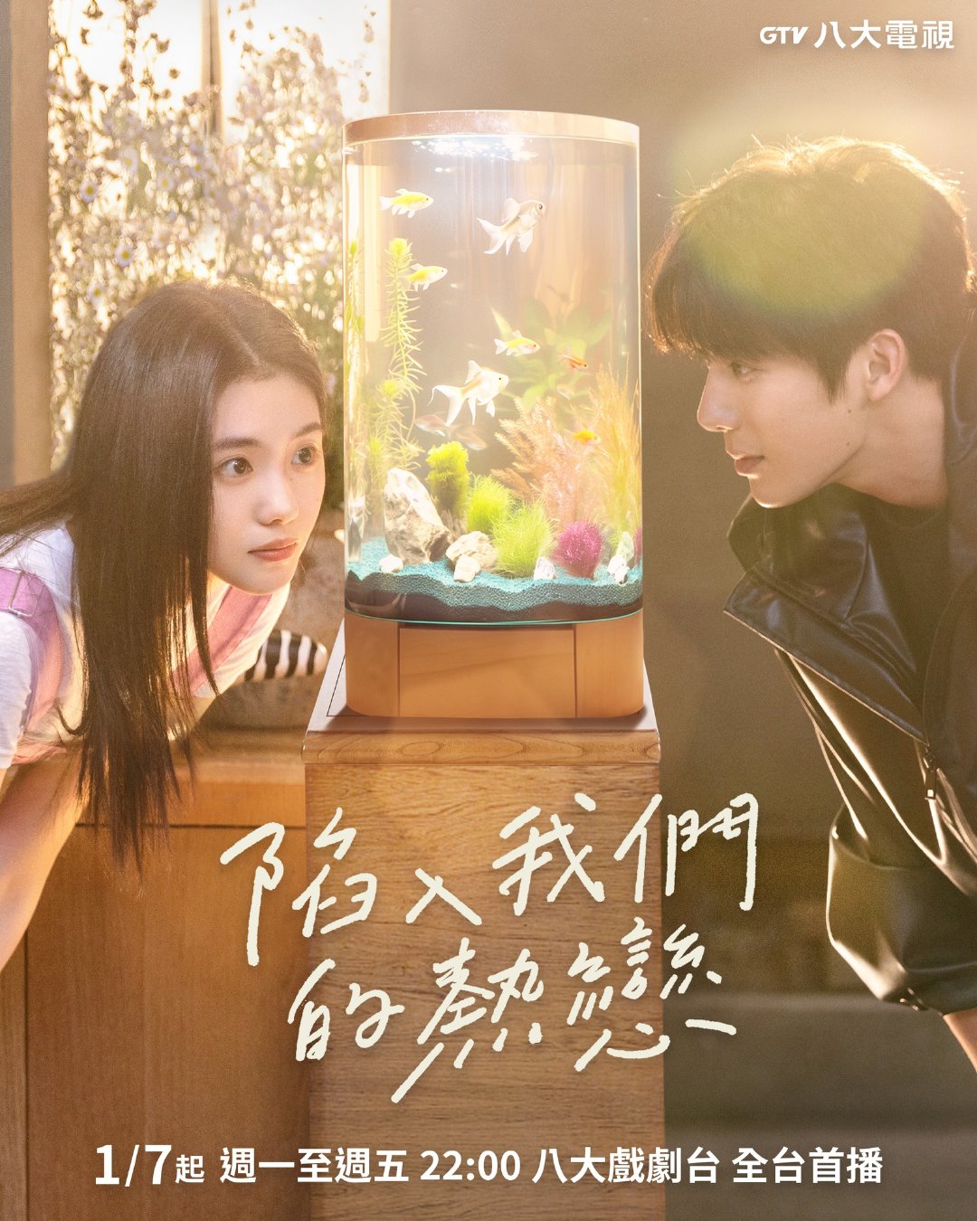 刘浩存王安宇《陷入我们的热恋》1月7日中国台湾八大戏剧台全台首播陷入我们的热恋﻿