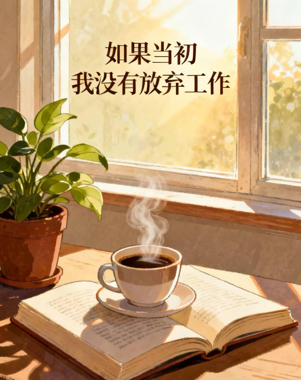 这十几年来，我做过最后悔、也是最错误的一个决定——就是当年听了娃他爹的话，从职场