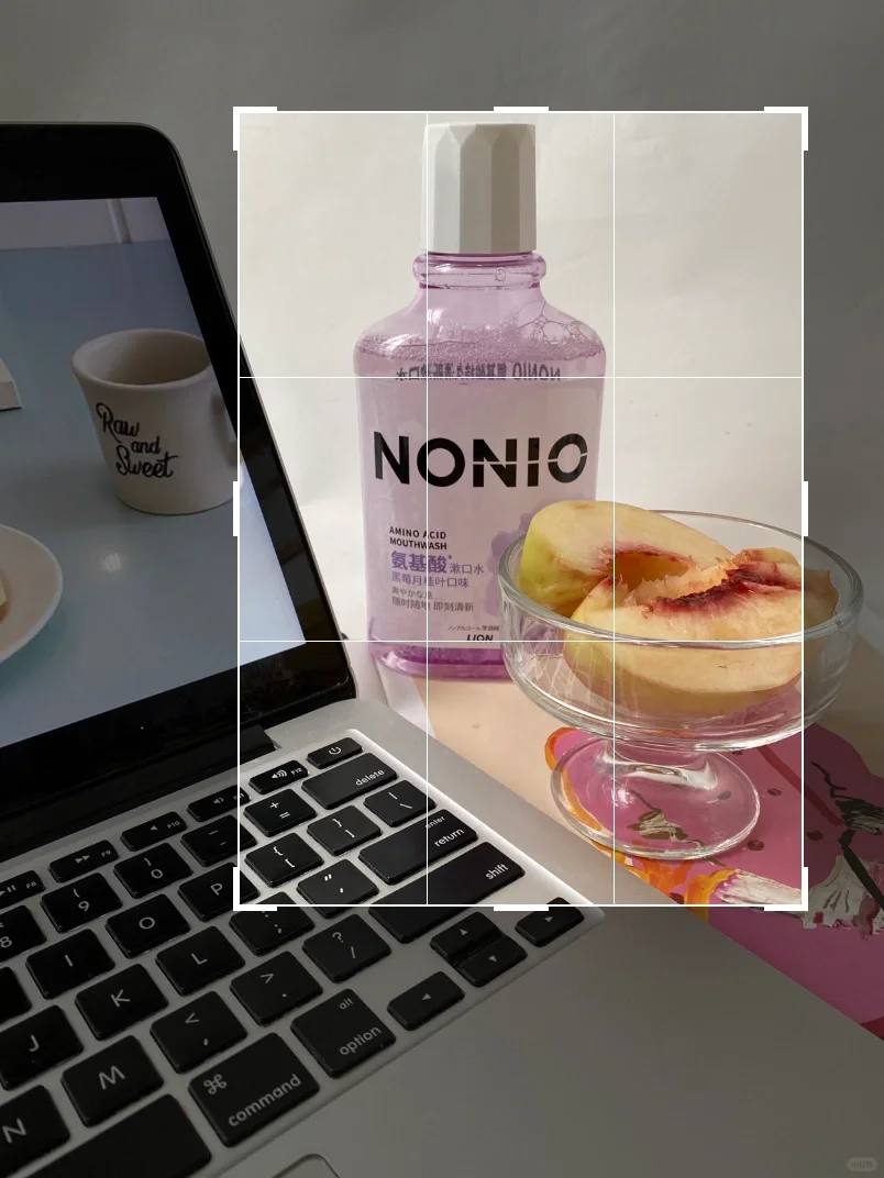 漱口水居然可以这样拍❗️秒变高级清透感！