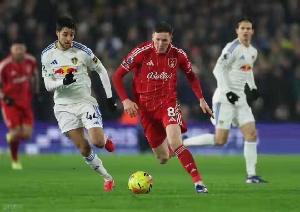 英超第25轮保级六分大战，利兹联主场3-1击败诺丁汉森林，博格尔、奥卡福、勒温先