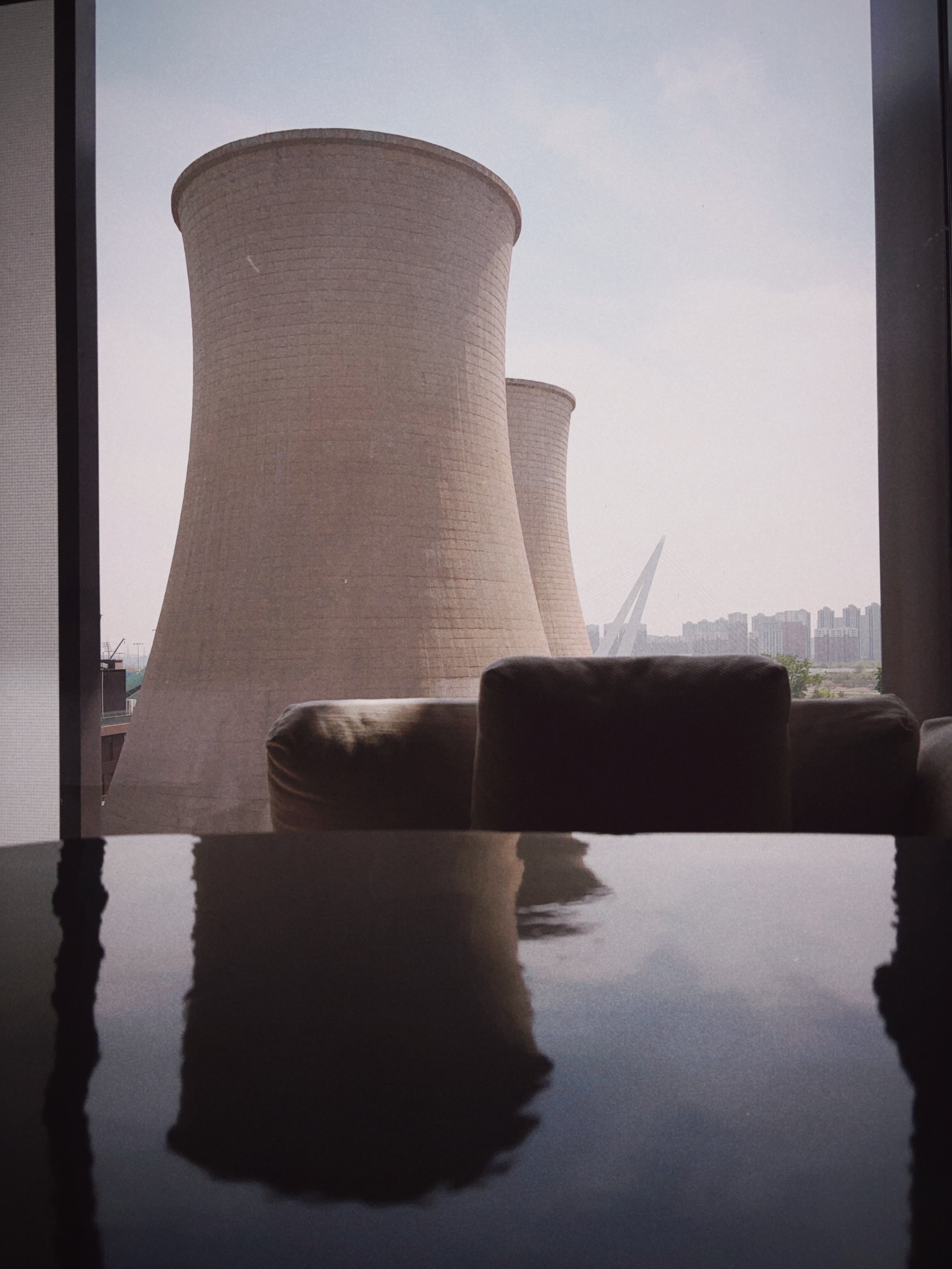 抵达北京，酒店窗外。你永远可以相信阿维塔选酒店的品味。我的日常plog