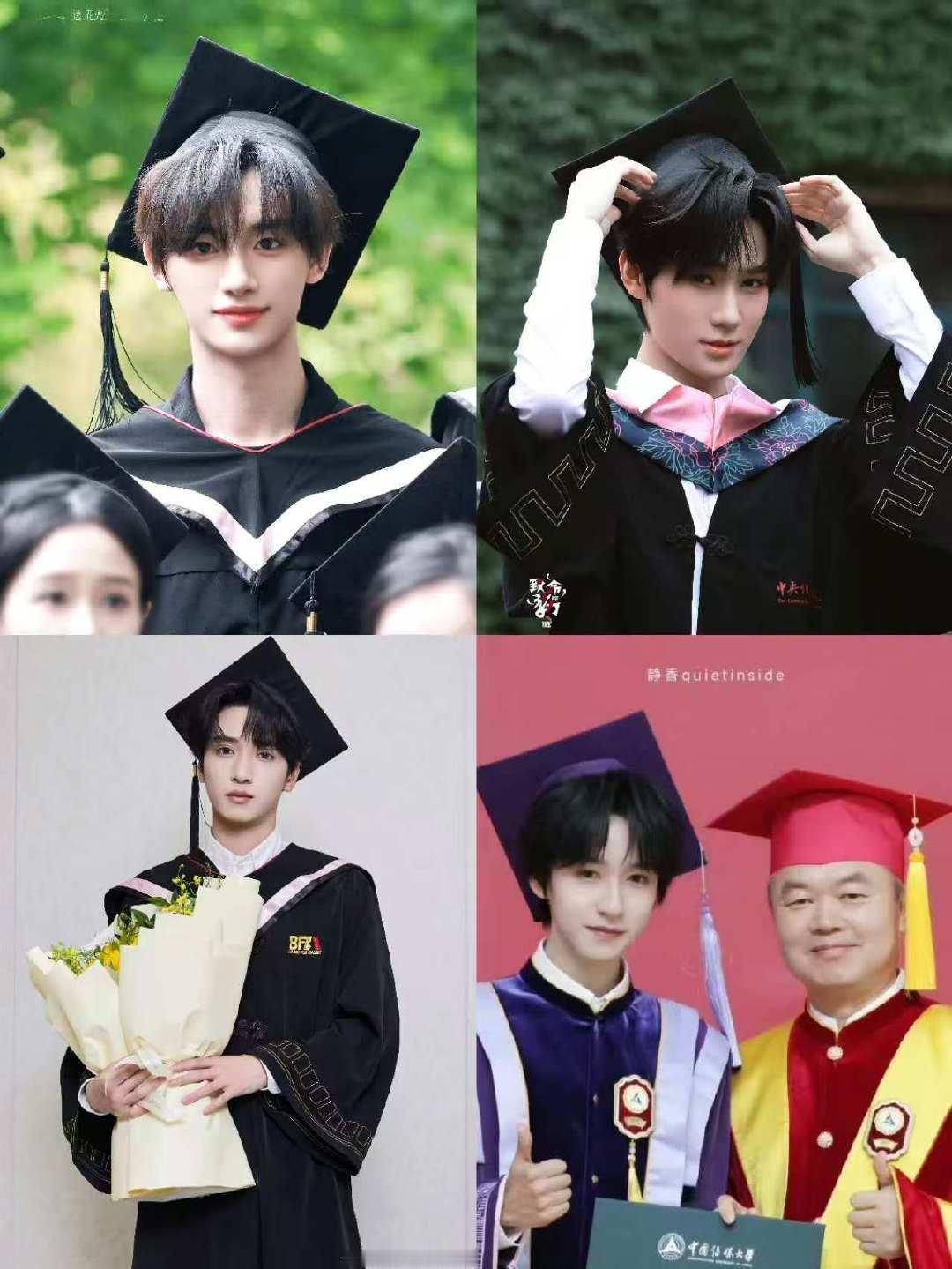 时代少年团的毕业照只差刘耀文了时代少年团只差刘耀文的毕业照了 哥哥们都毕业了，就