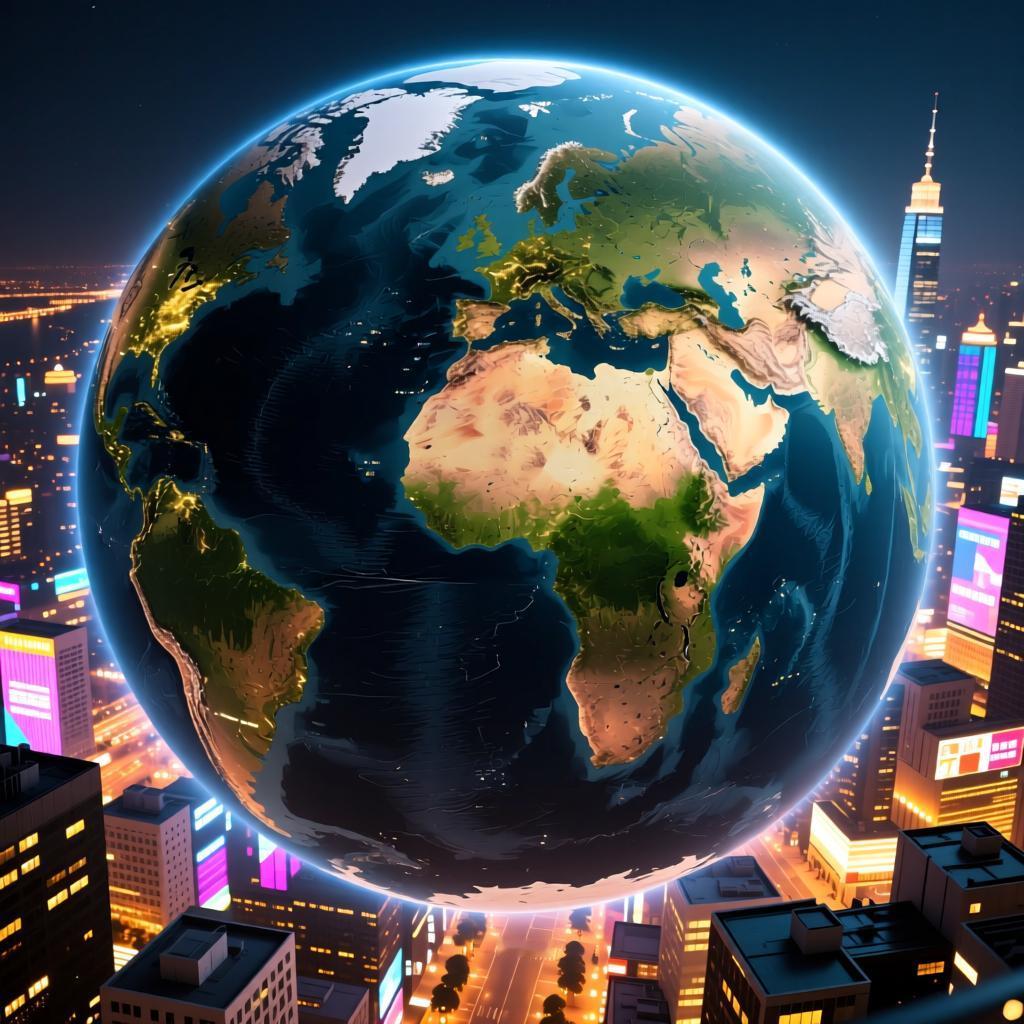 上联：看世界繁华，求下联赏人间精彩。