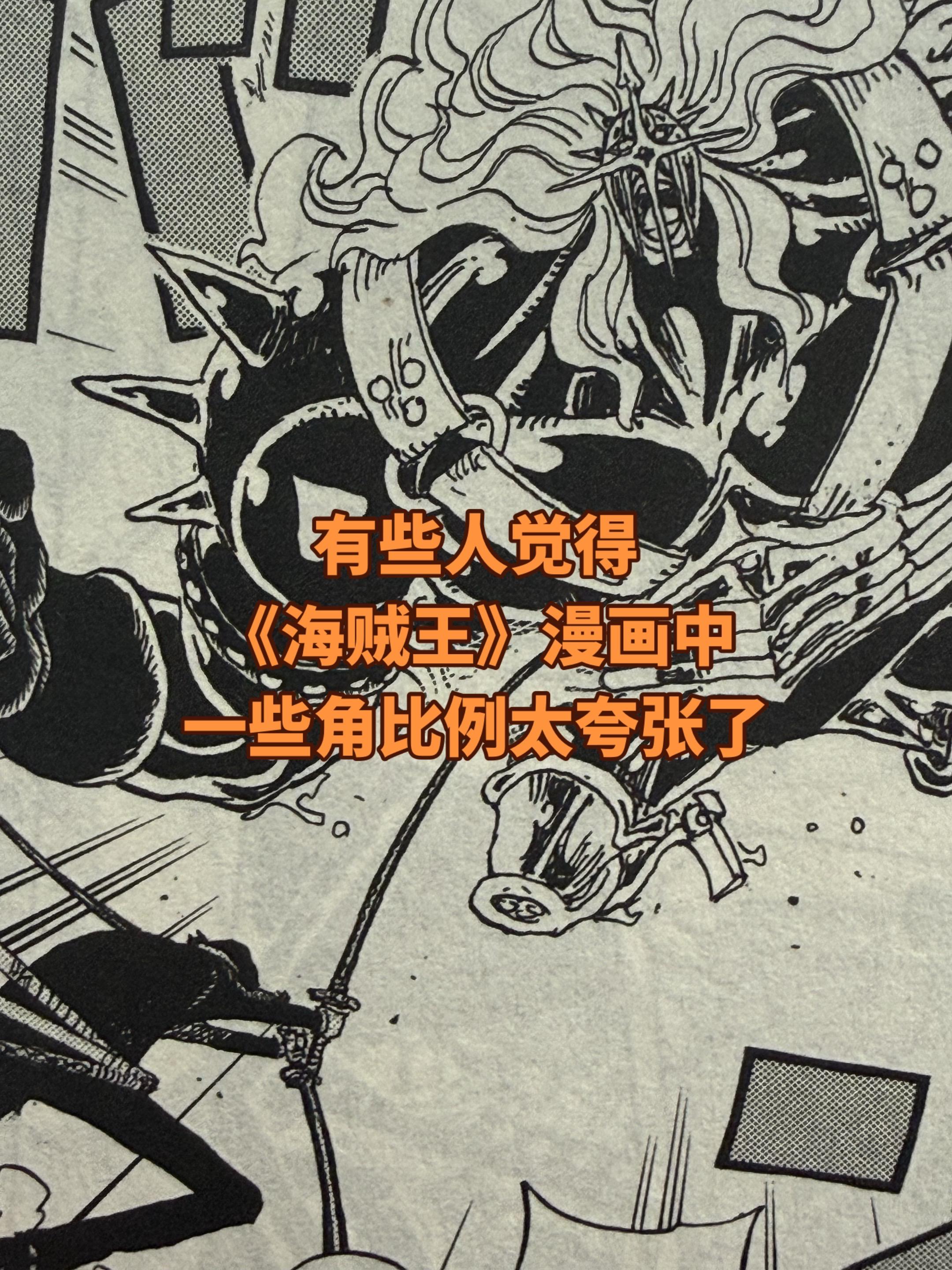为什么尾田把一些角色比例设计的很夸张。这个网上有不少人说到了是为了更好...