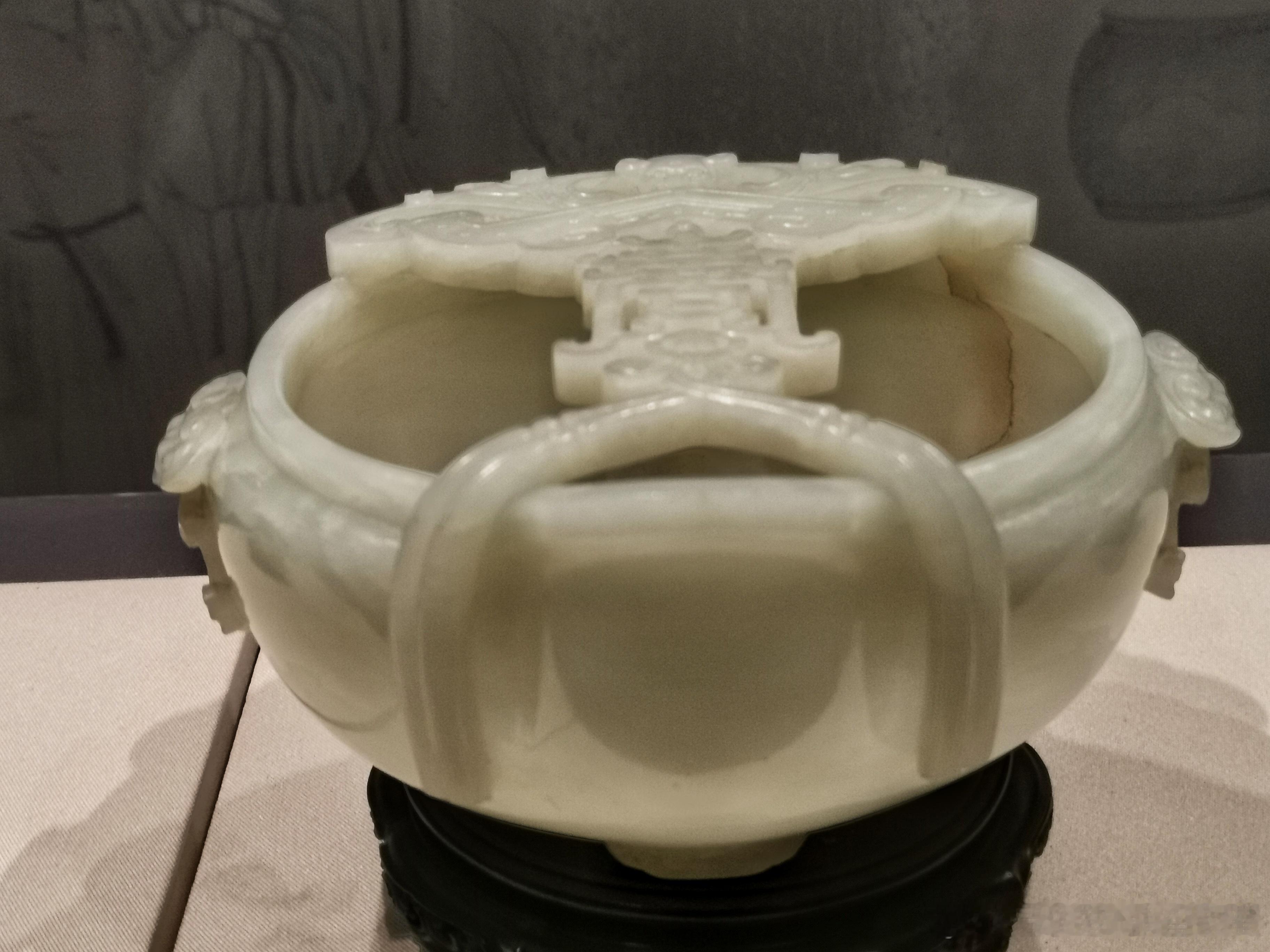 约会博物馆博物馆奇妙之旅 福庆寿纹玉碗 