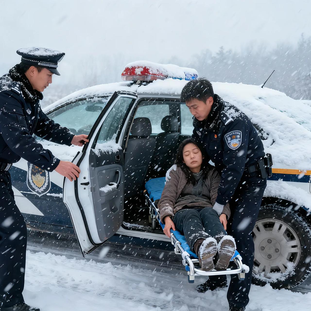 破防了！女子雪地冻8小时，民警竟误以为是假人，背后真相让人揪心
 
近日，某地寒