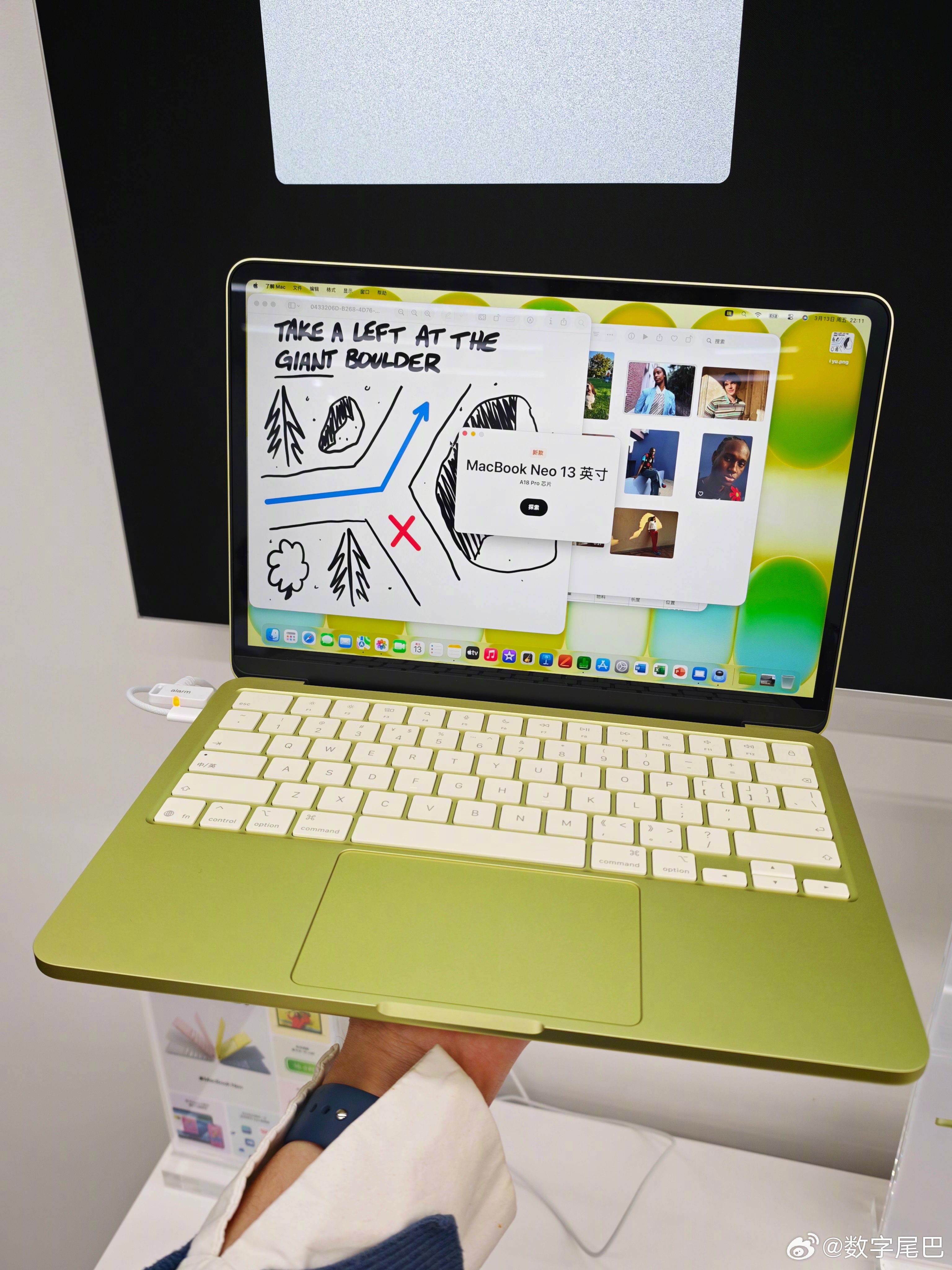 经过商场摸了一下刚上市的 Macbook Neo，说下体验1.除了直营店以外，部