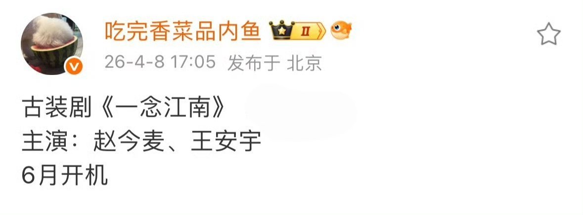 一念江南女主确定赵今麦了，虞丝放下执念吧？ 