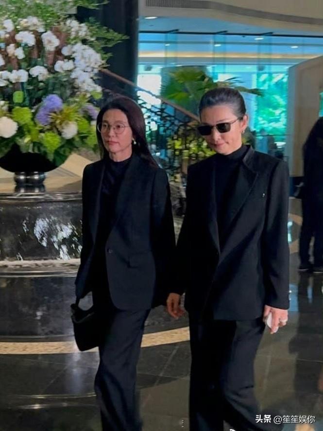 李冰冰、李雪这对姐妹同框，反差感格外强烈。
两人天生五官高度相似，但是没有大量医