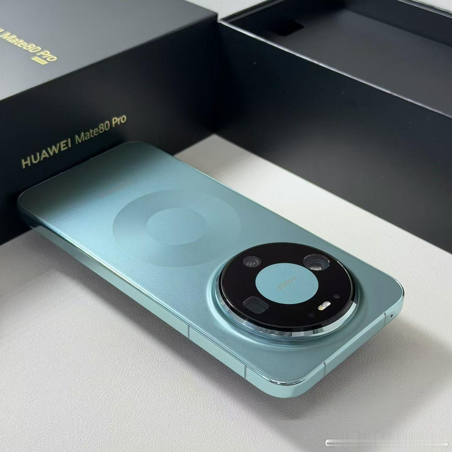 华为Mate80Pro 云杉绿  全网通12+512G  外观97-98新  带