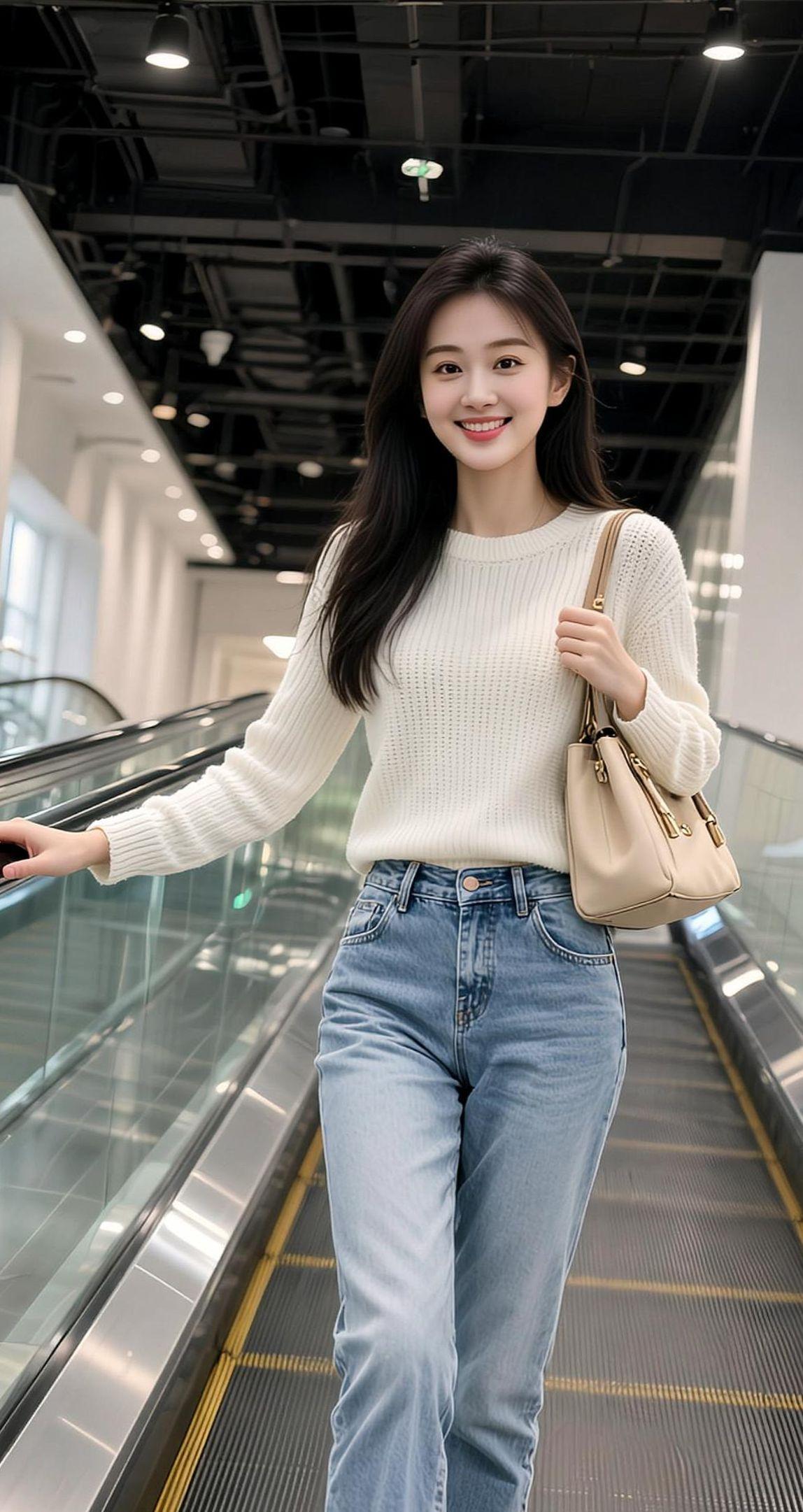 AI通勤风生活照 抖音ai创作 喜欢就关注一下吧