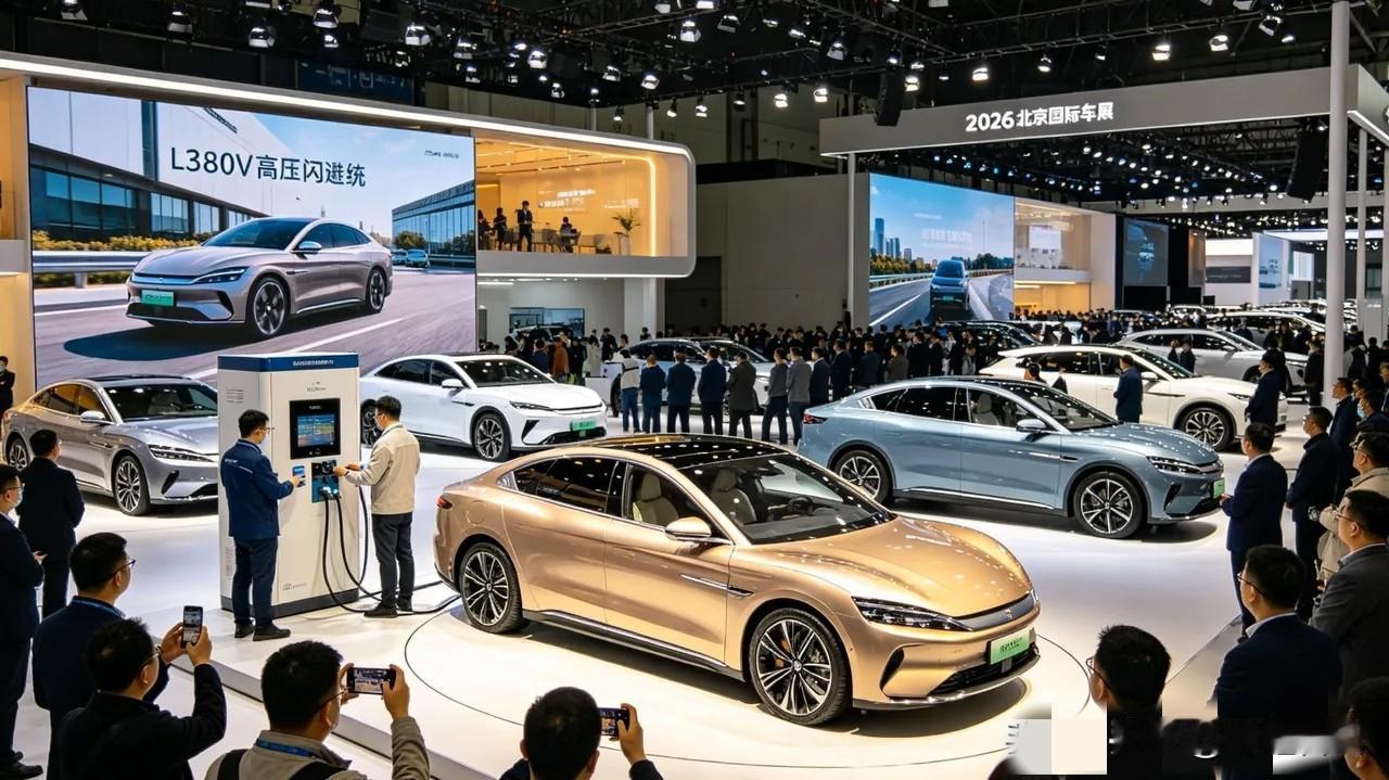 2026北京车展，简直把未来十年直接拉进现实了！

4月24日开锣，38万平双馆