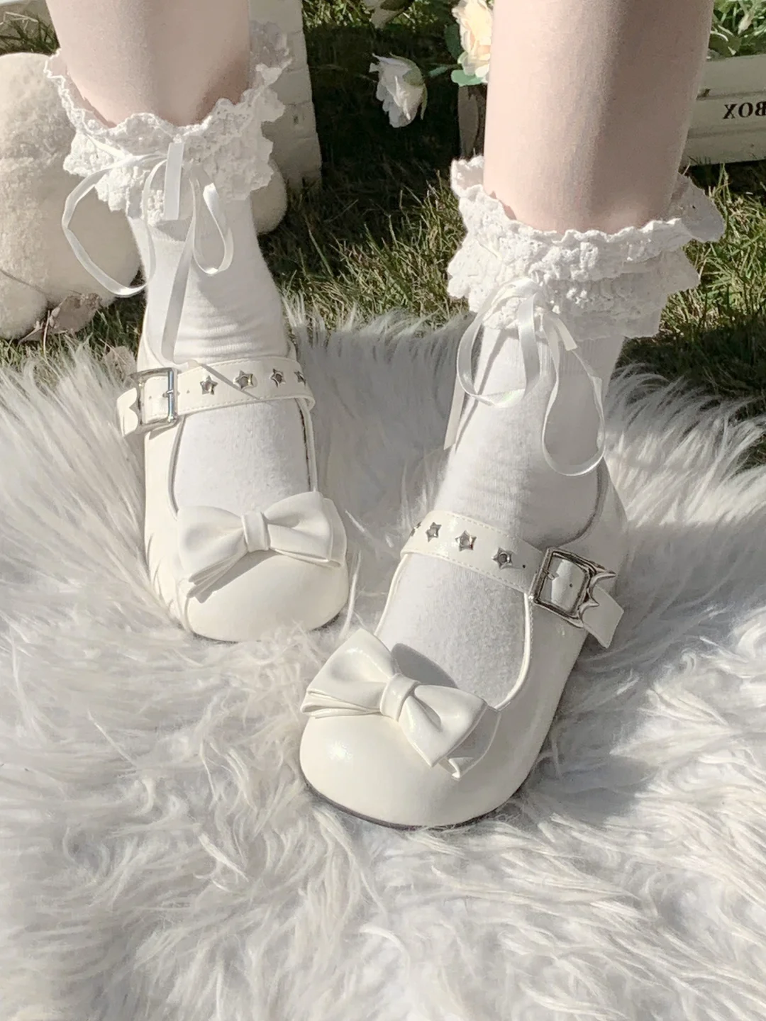 拜托 女孩子真的拒绝不了这双白色🎀