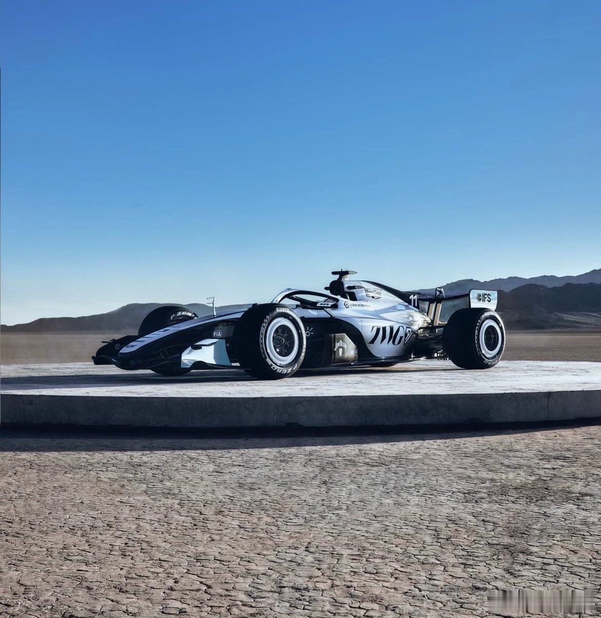 凯迪拉克F1车队涂装正式发布，对，就是周冠宇的新东家可以预期，今年上海F1还是很