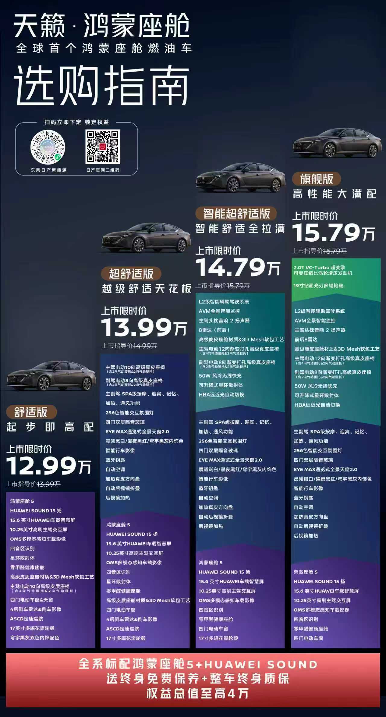 曾经经典时代的神，放在今天一样可以封神，天籁·鸿蒙座舱最大的感受就是把燃油的不可