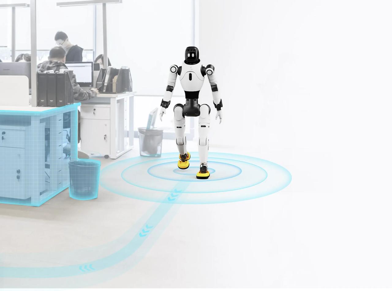 在纪念“乒乓外交”55周年之际，智元机器人以其独特的乒乓互动体验震撼了整个场馆。