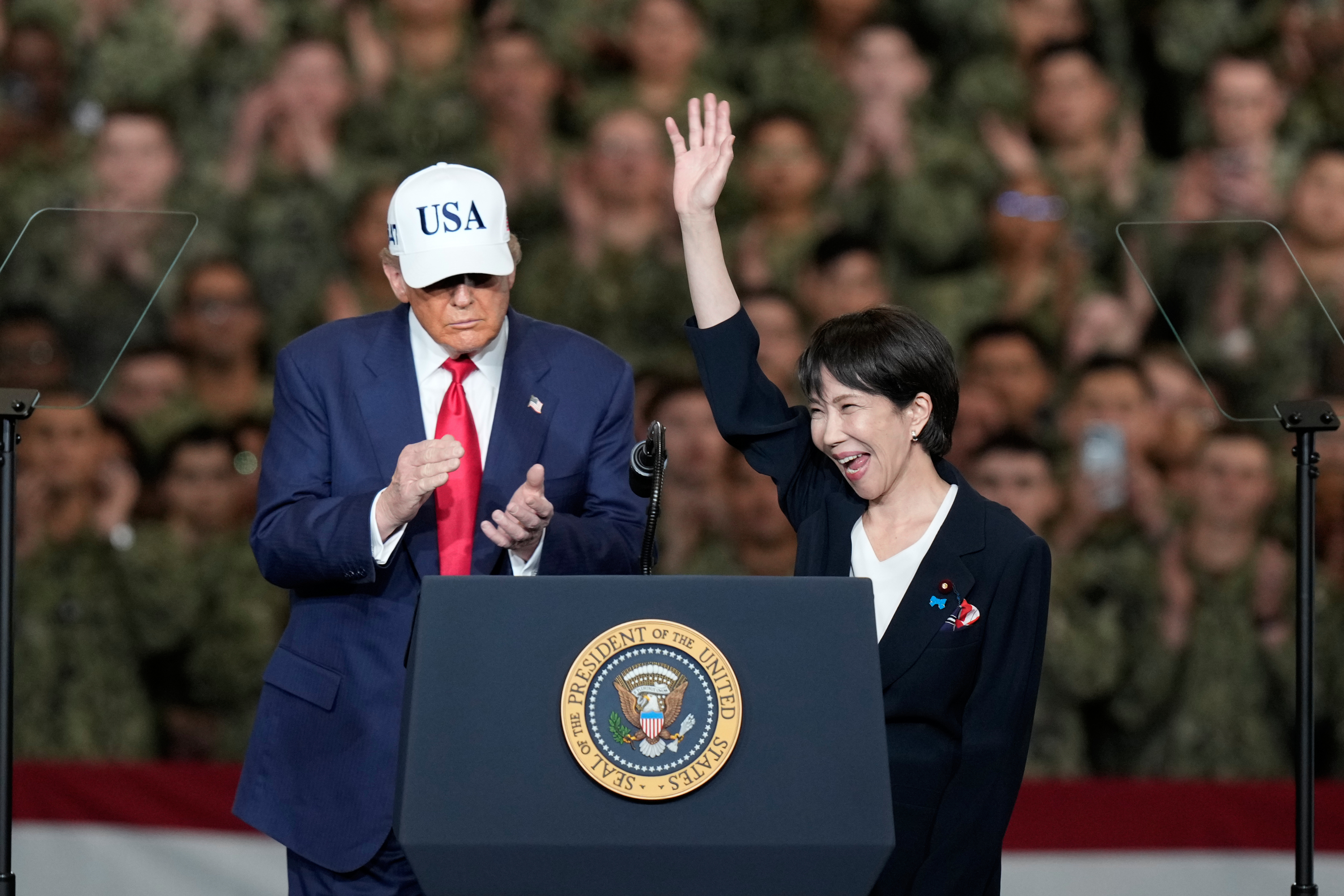 #特朗普称赞高市早苗# 【特朗普：高市早苗是“赢家”】#特朗普称高市早苗是赢家#