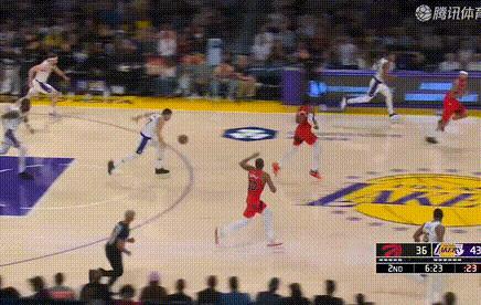牛逼牛逼，艾顿今天吃了多少饼了！？猛龙vs湖人