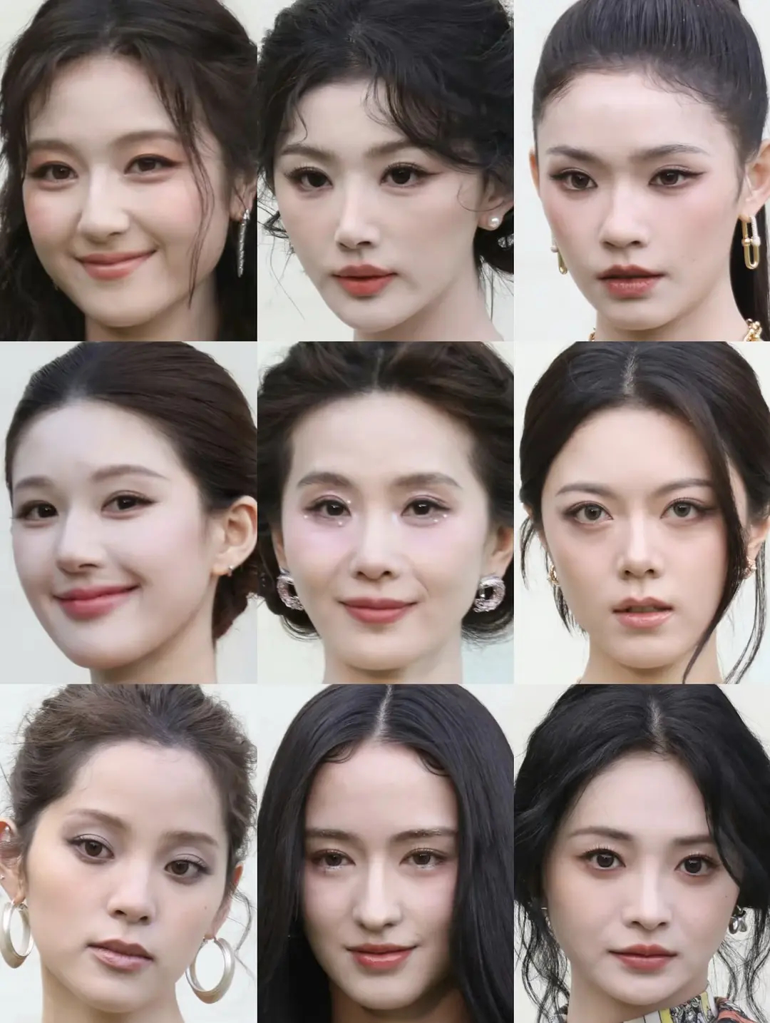 今晚vogue活动女明星状态 
