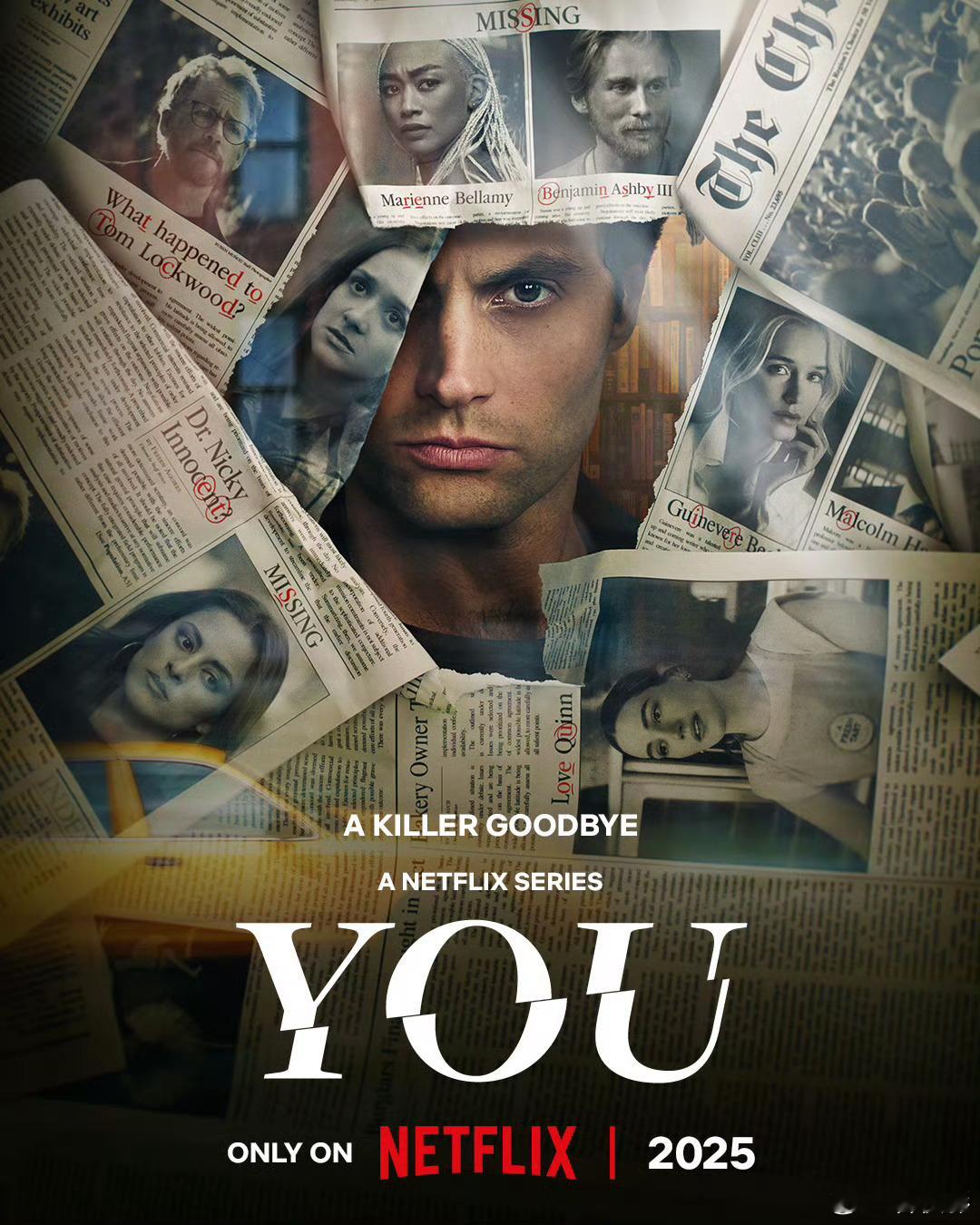 [心]Netflix爱情惊悚犯罪剧《 安眠书店 》(You)第五季最终季发布最新