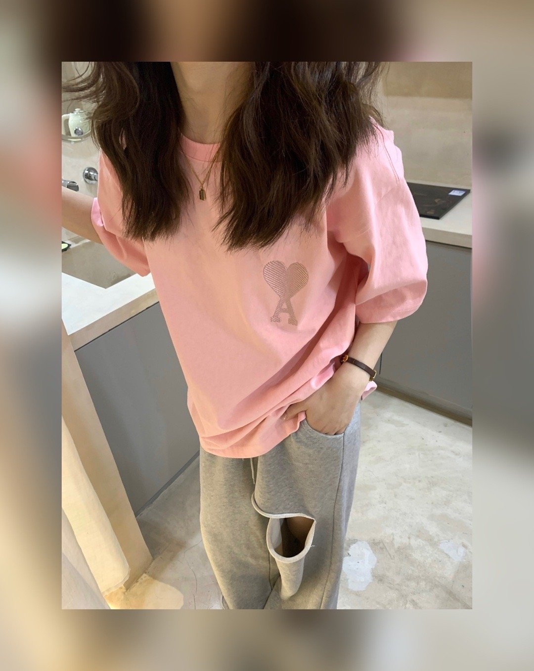 #好物分享##这都拿不下你[话题]# 爱心马卡龙短袖怎么会有这么有腔调的短袖这两