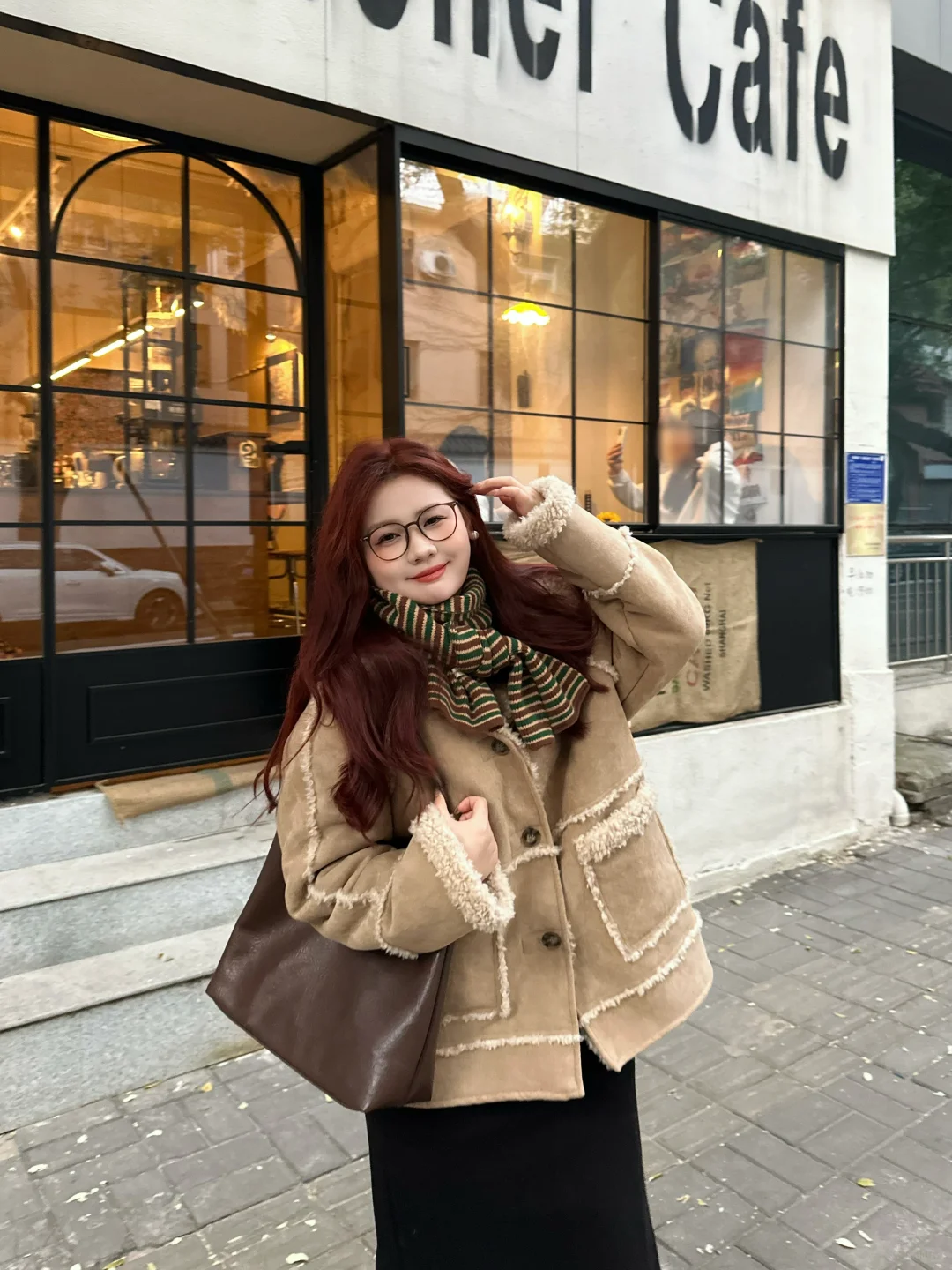 微胖穿搭|🍂属于秋冬的氛围感！保暖又好看～