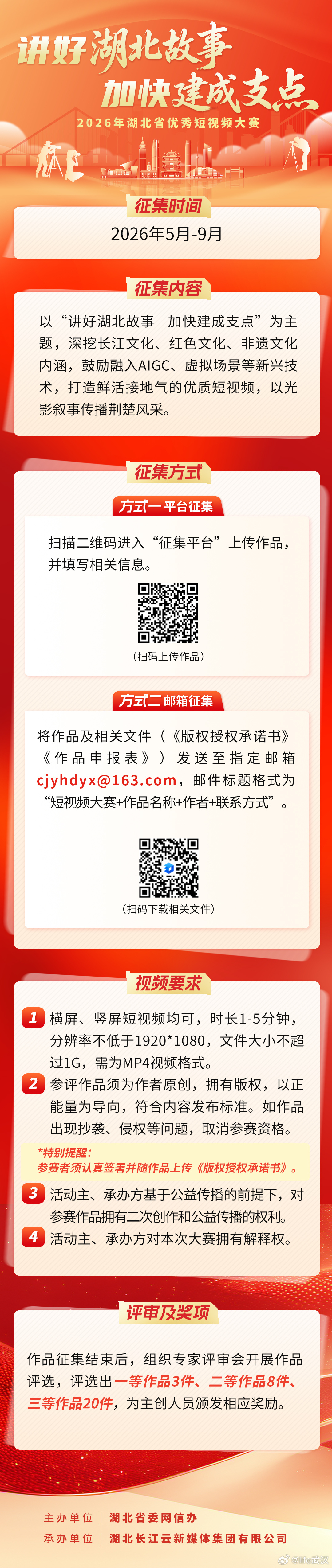 2026年湖北省优秀短视频大赛 讲好湖北故事 加快建成支点——2026年湖北省优